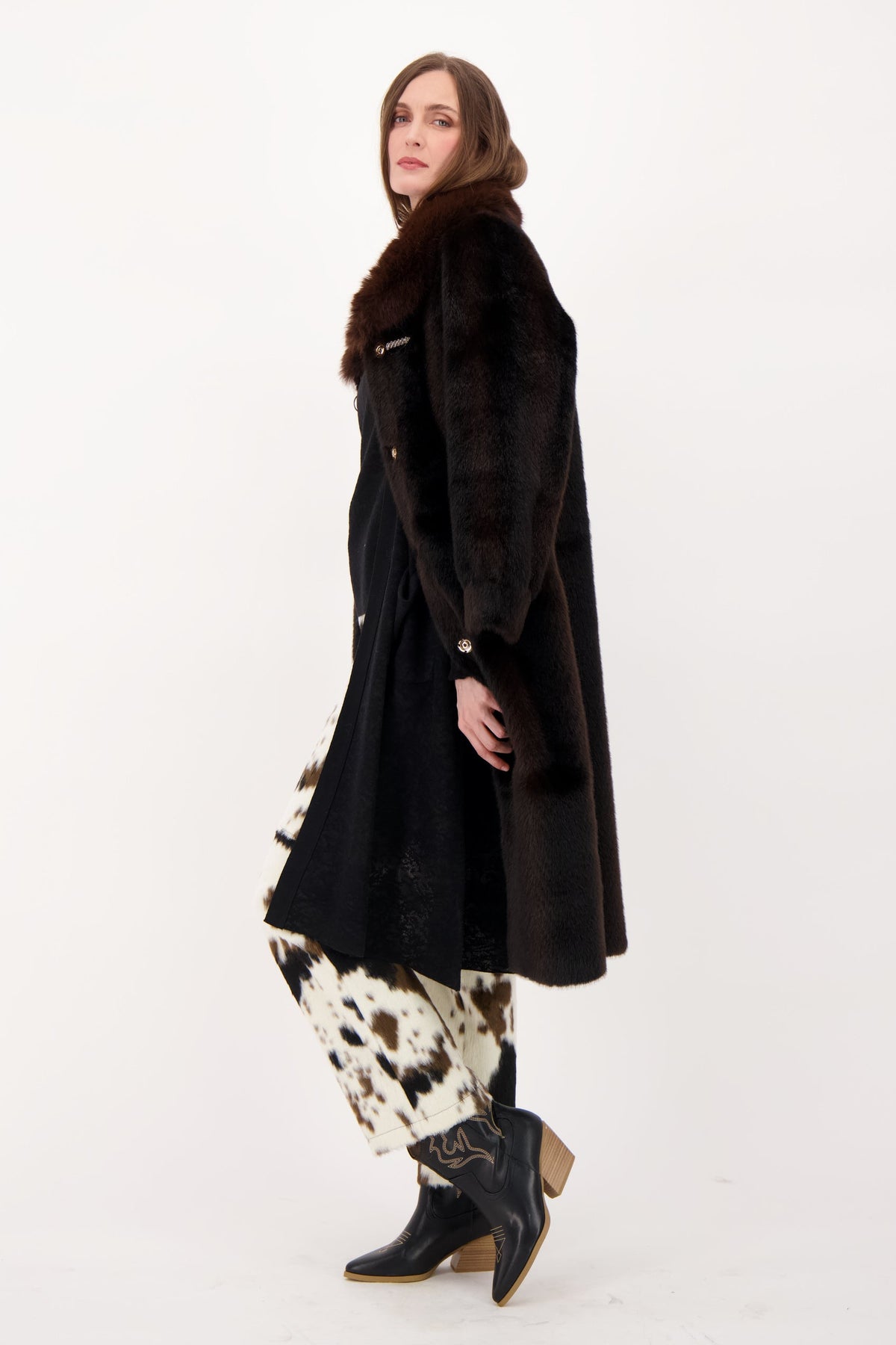 Faux Mink Coat