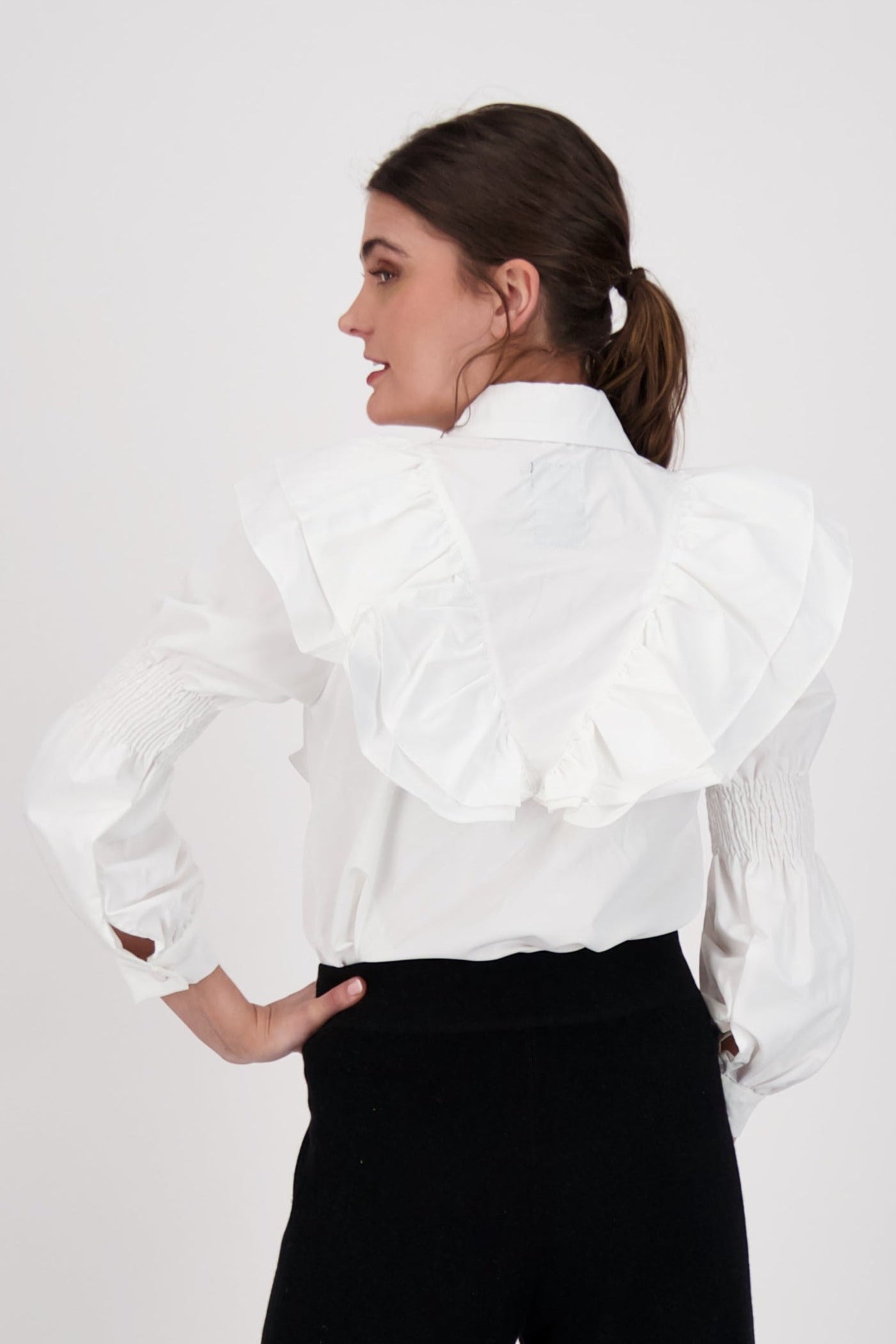 Layered Ruffle Shirt