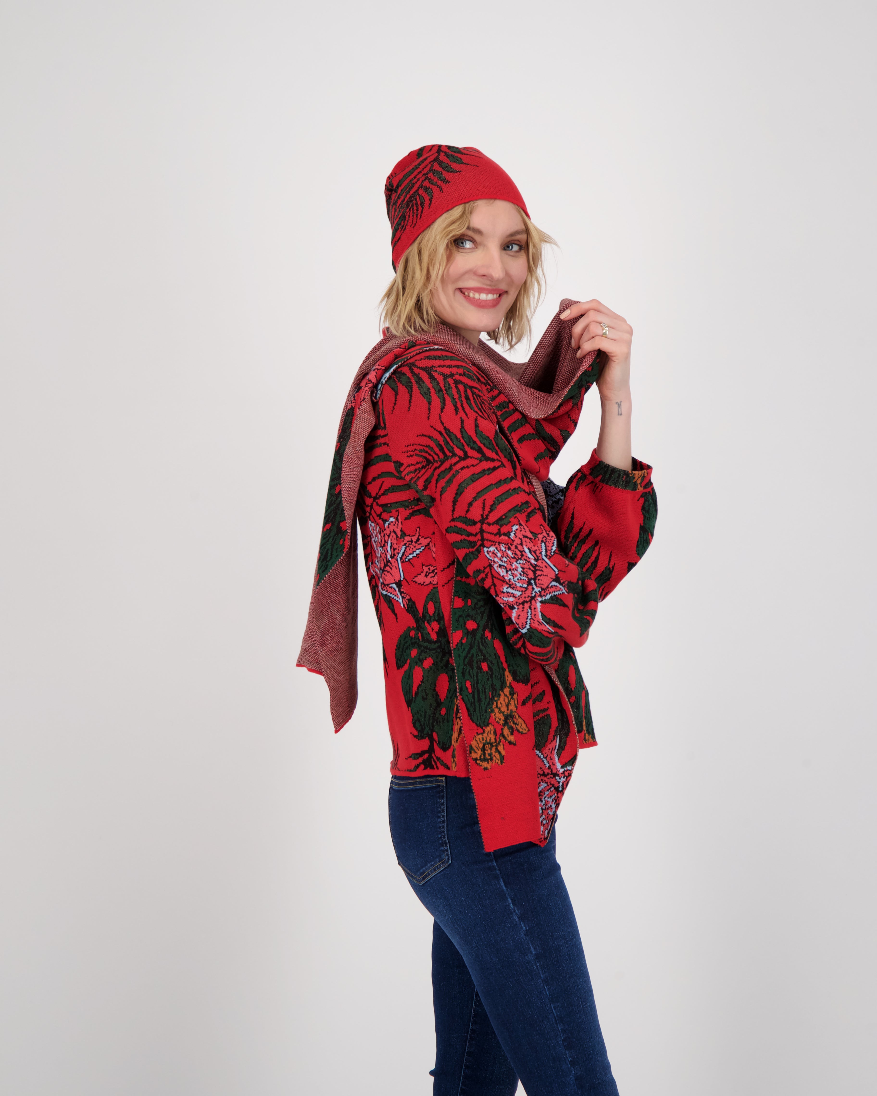 Bloom Wrap Around Scarf