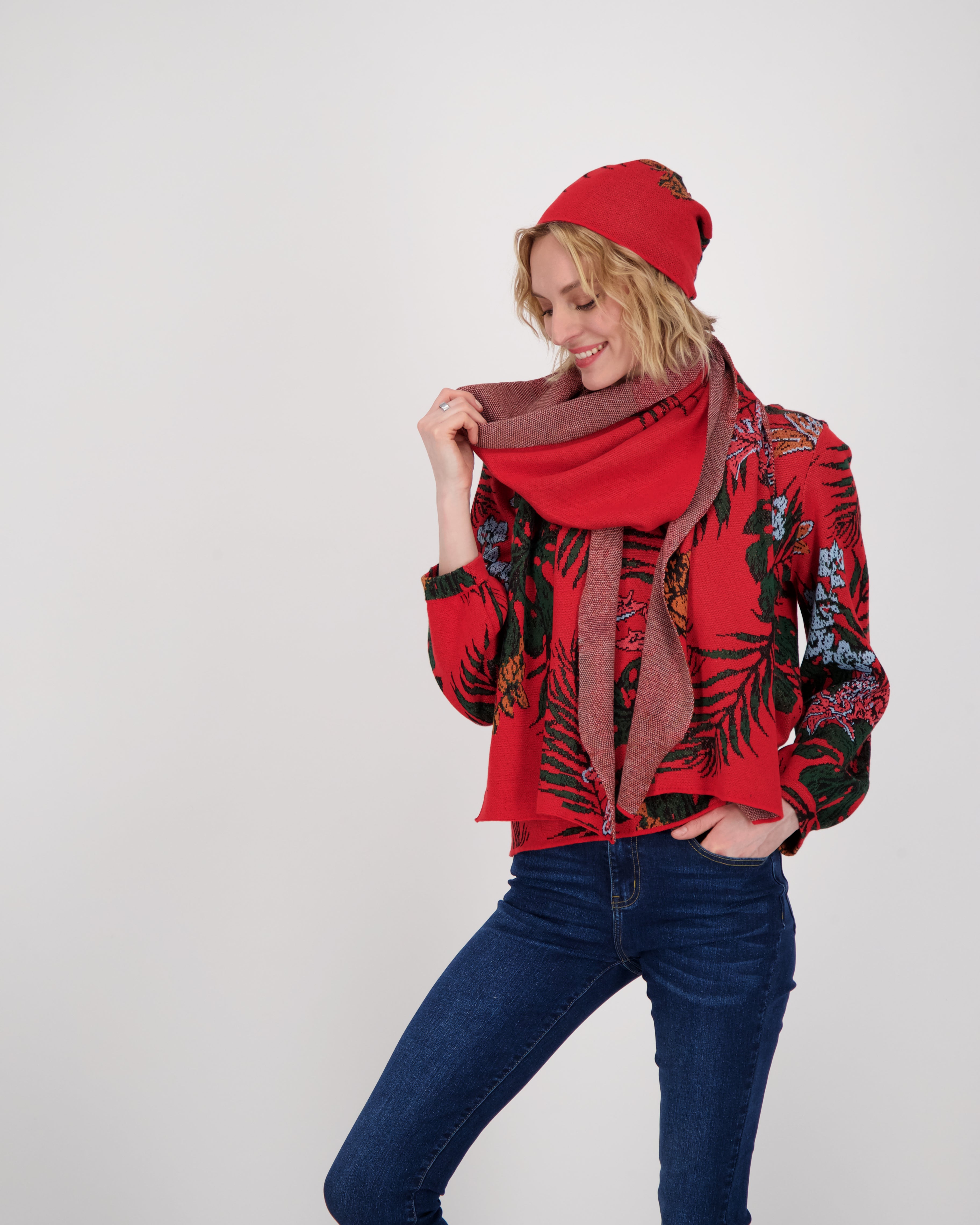 Bloom Wrap Around Scarf