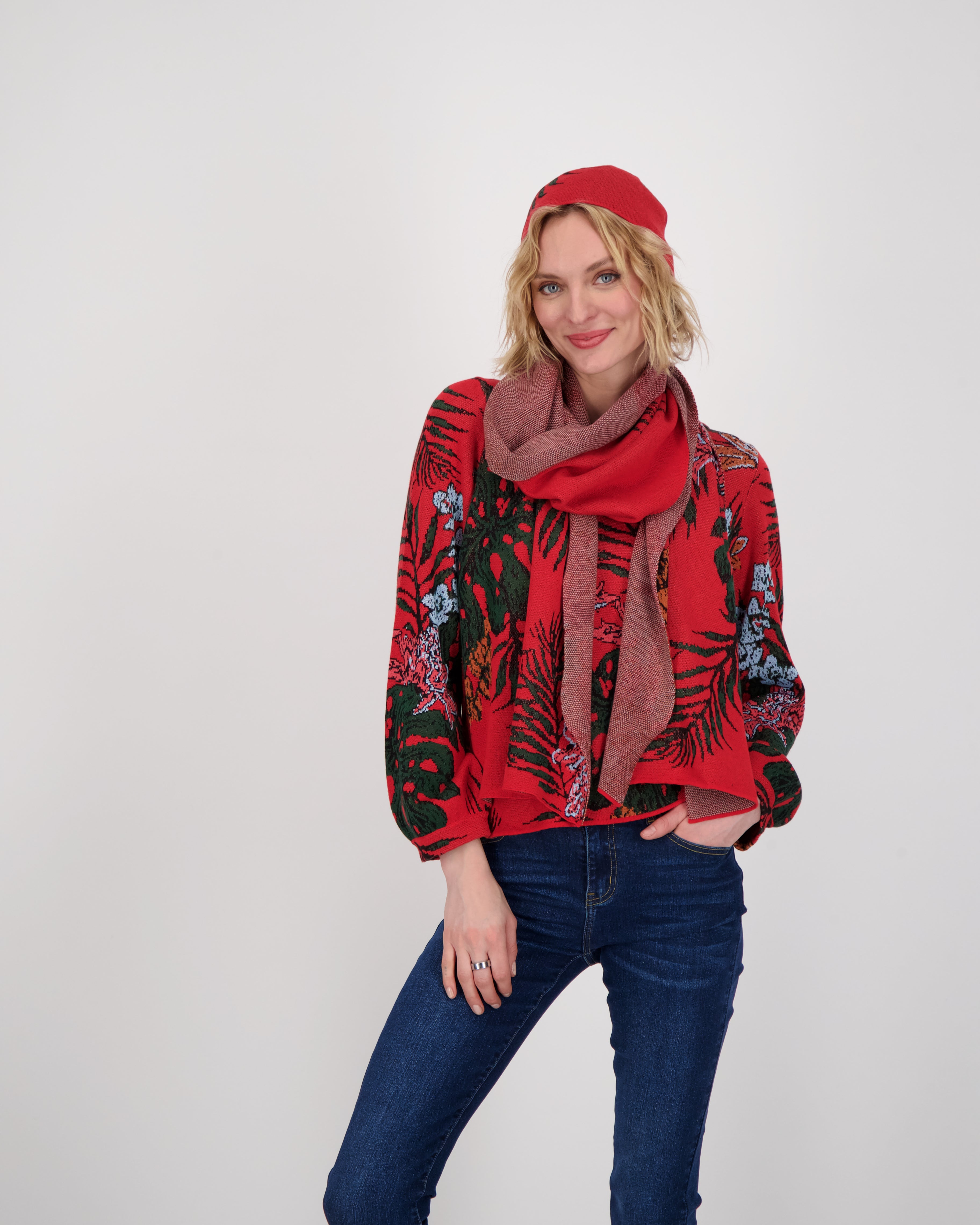 Bloom Wrap Around Scarf