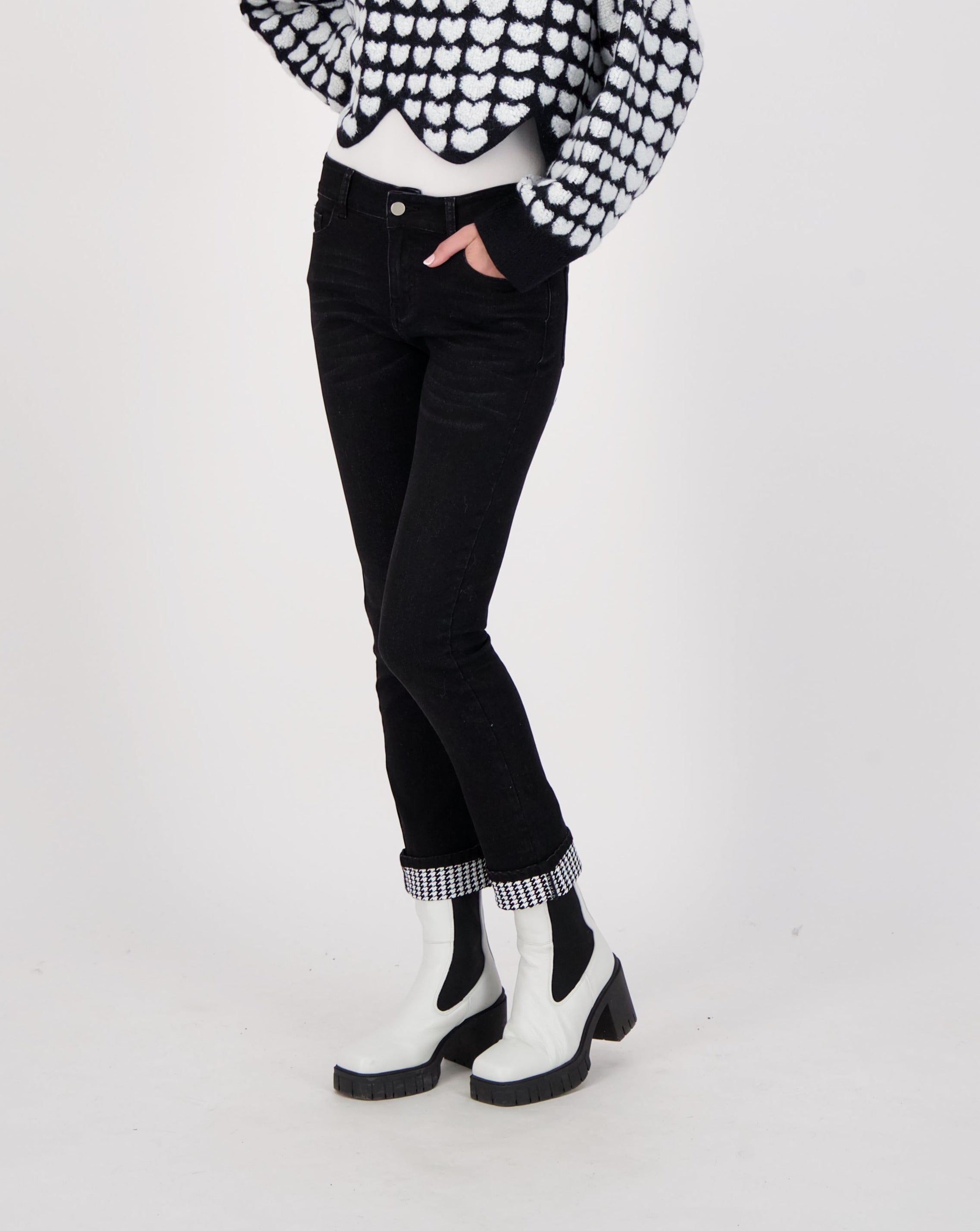 Turn-Up Relaxed Jean