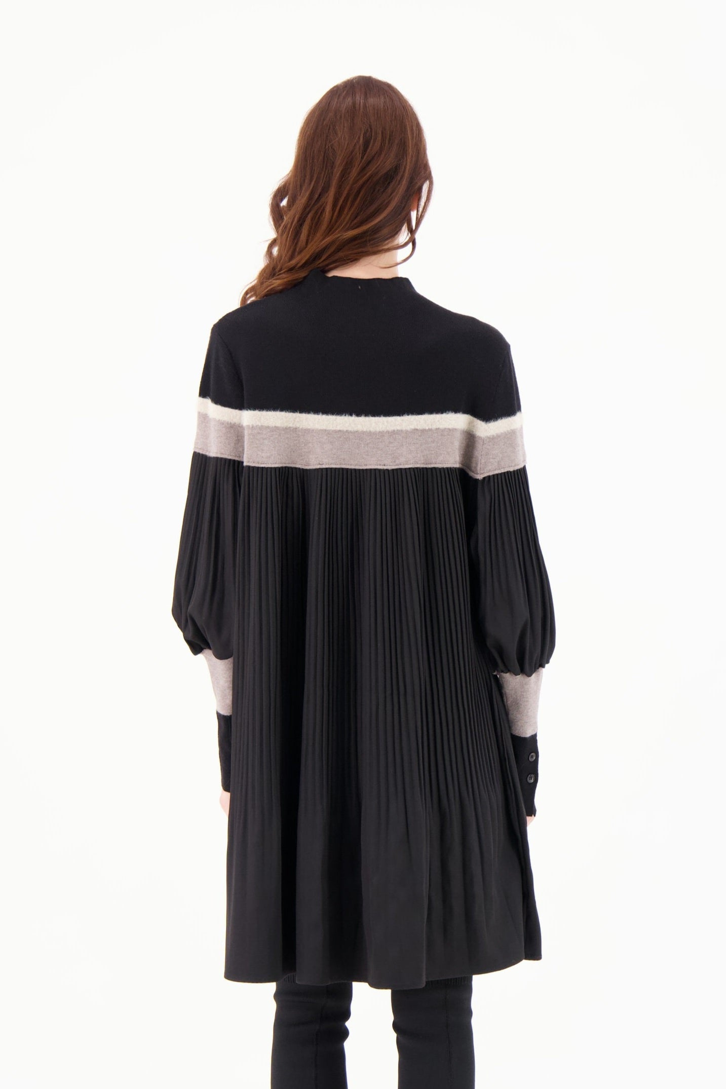 Pleated Tunic Dress