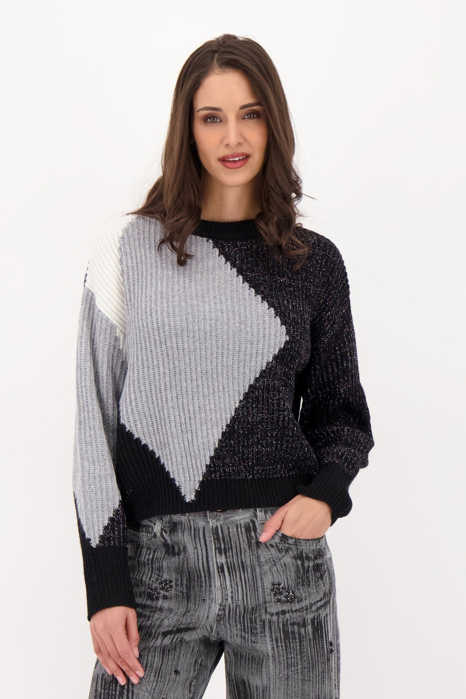 Colour Block Sweater