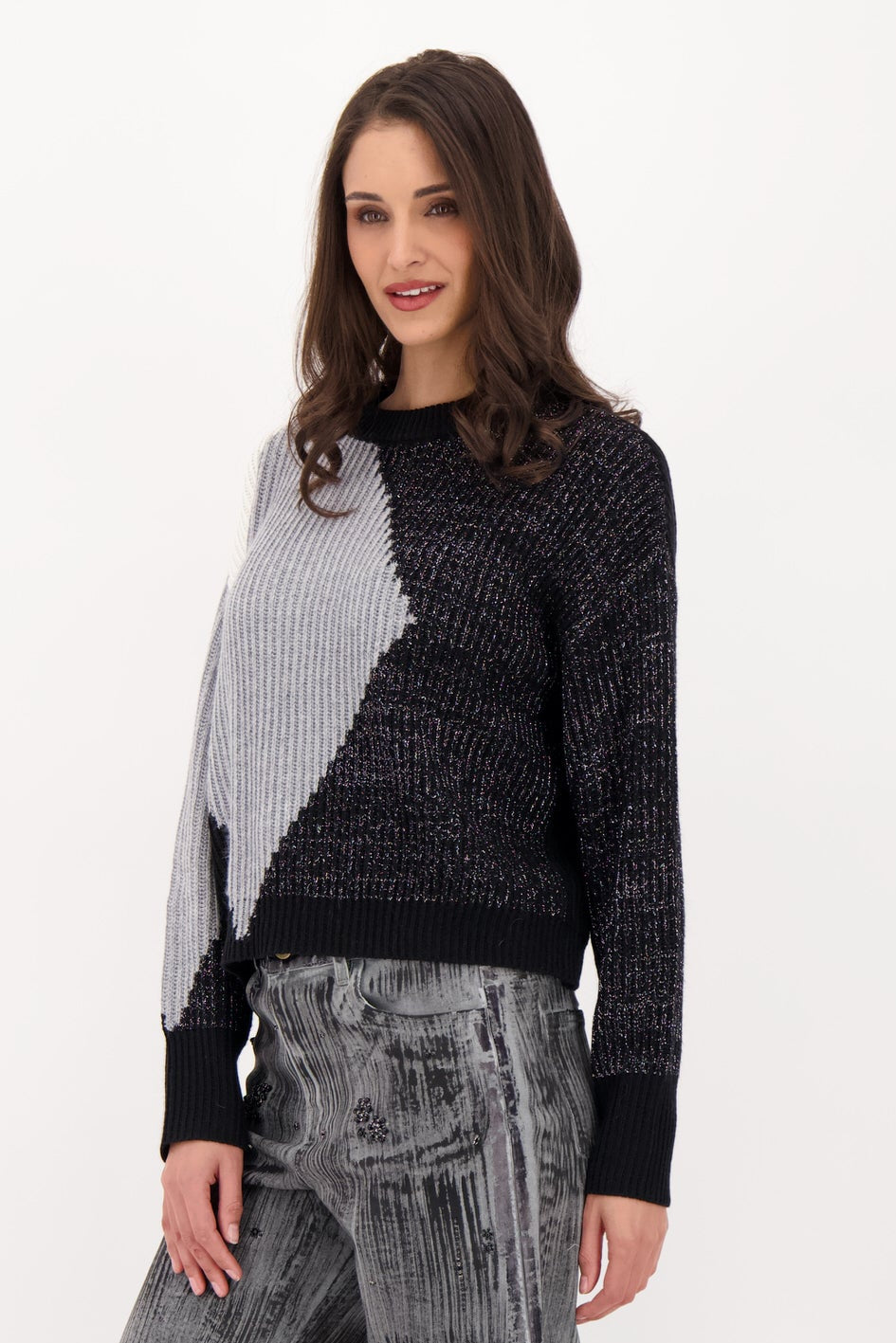 Colour Block Sweater