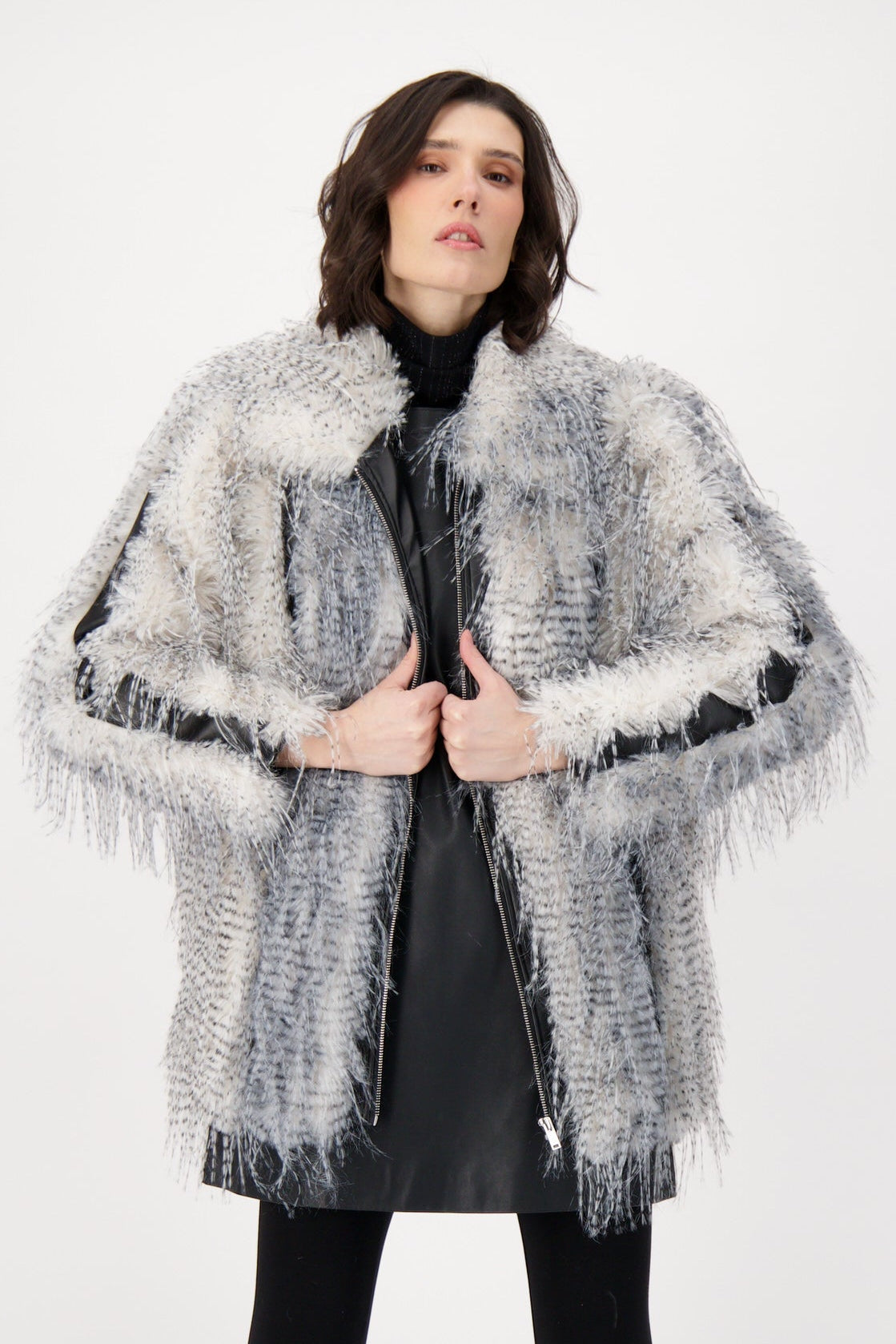 Eyelash Jacket With PU Inserts