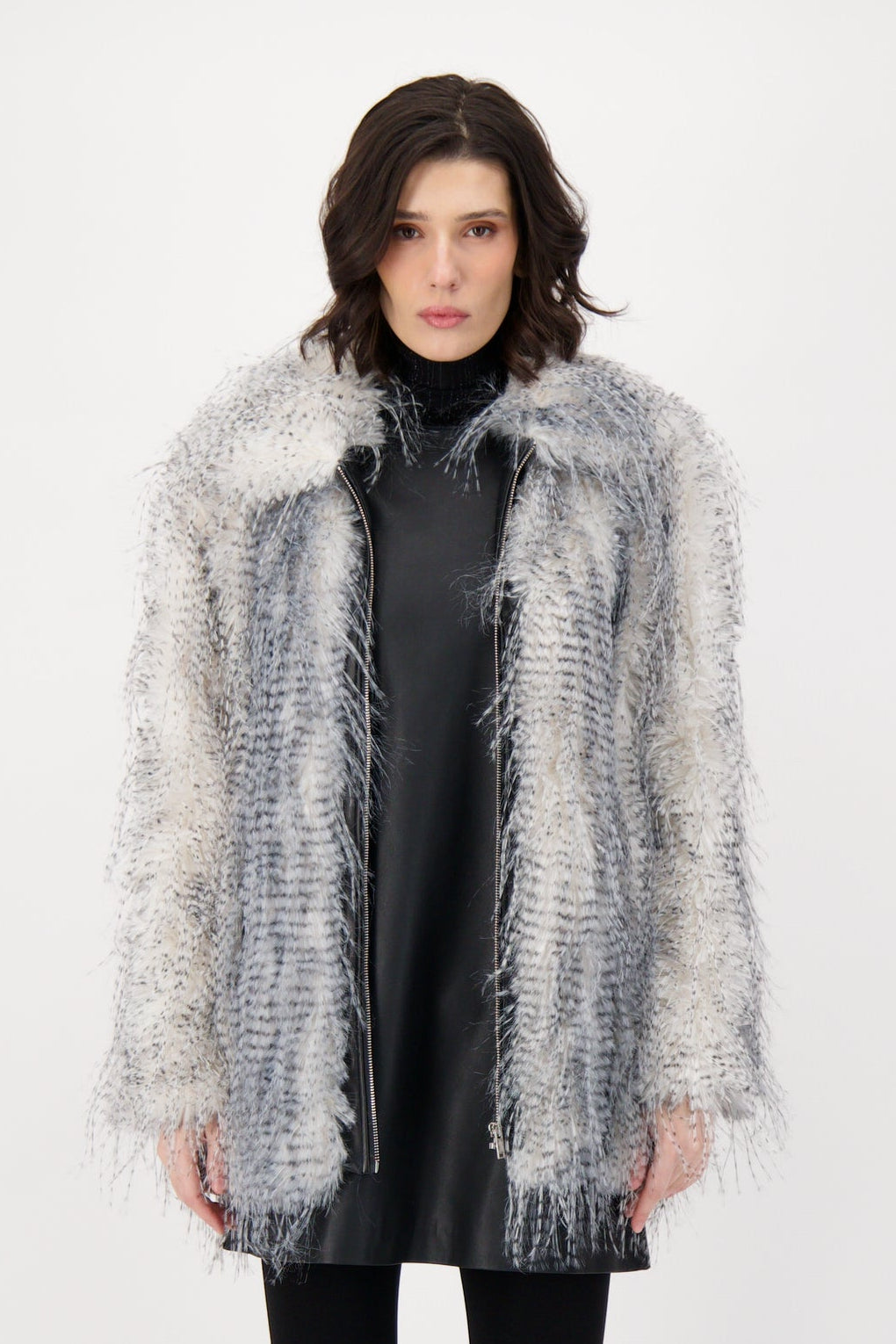 Eyelash Jacket With PU Inserts