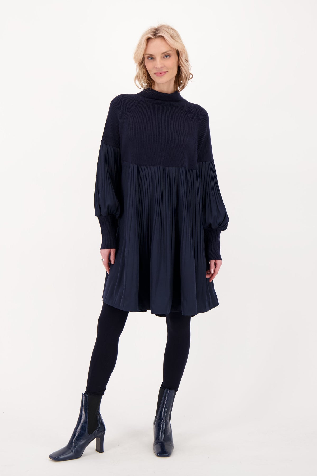 Sweater/Pleated Dress