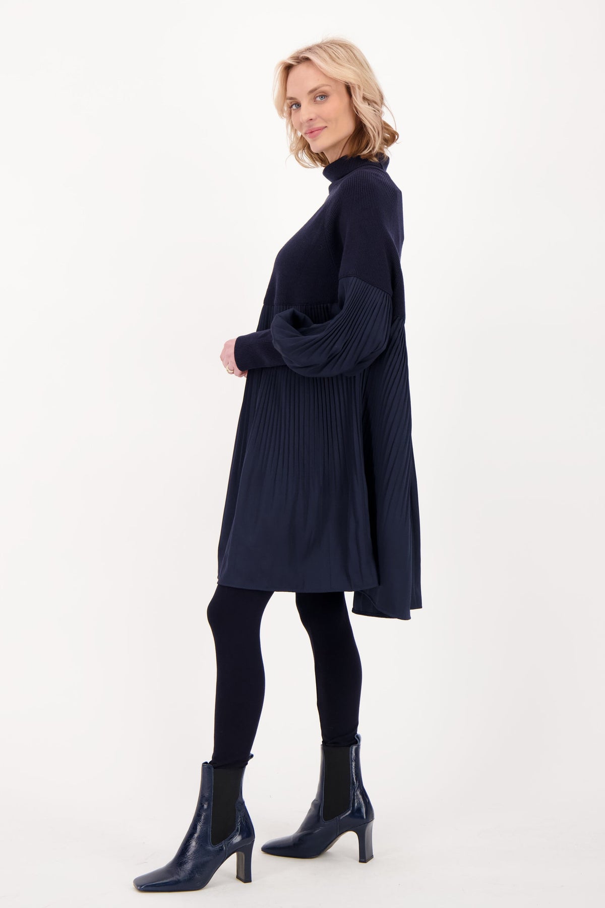 Sweater/Pleated Dress