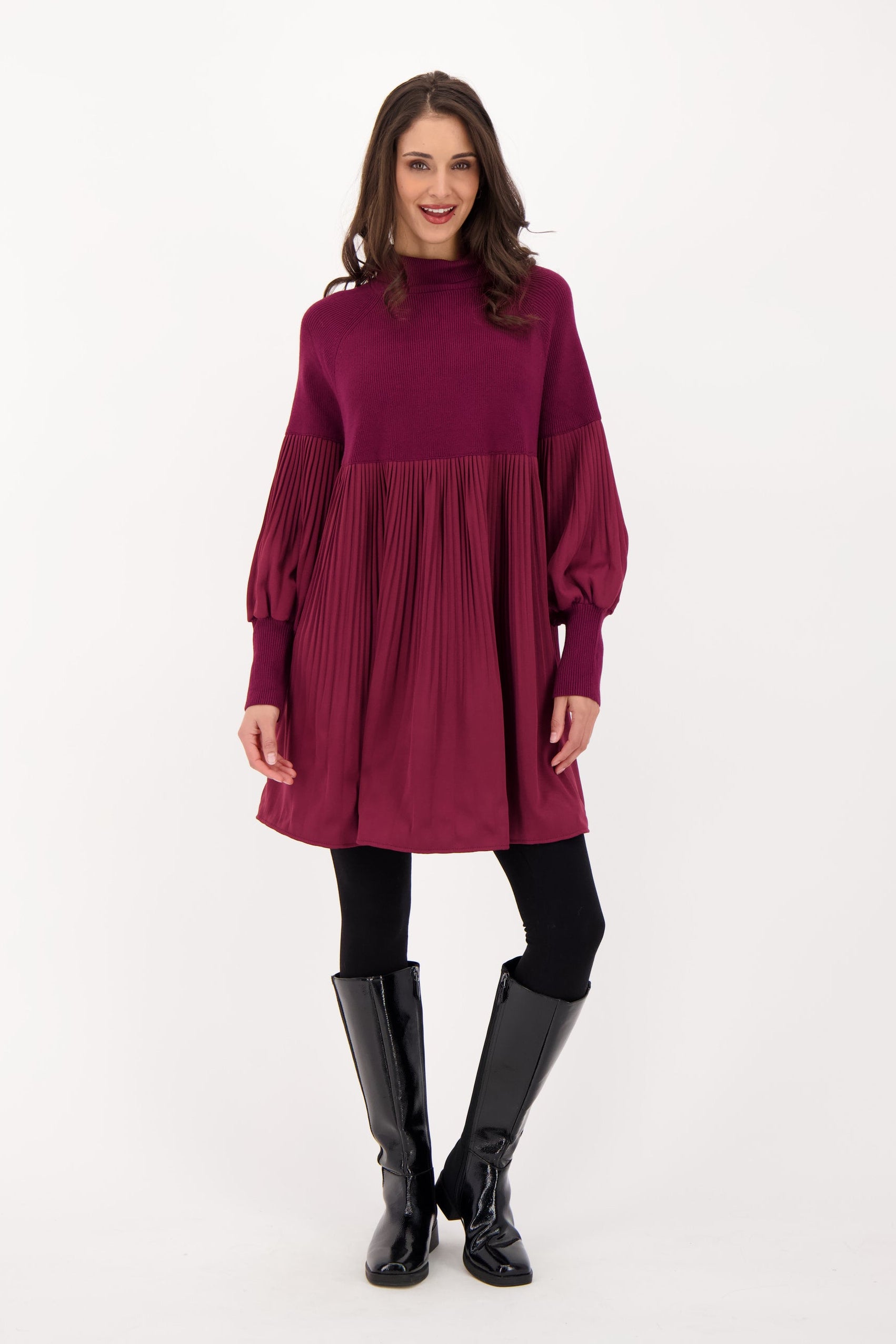 Sweater/Pleated Dress