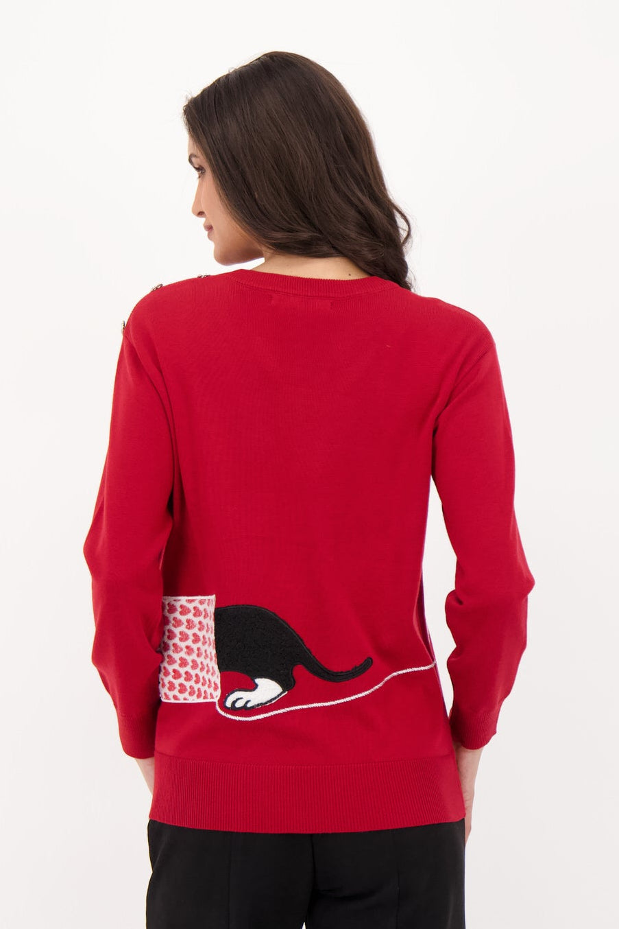Dog With Ball Sweater