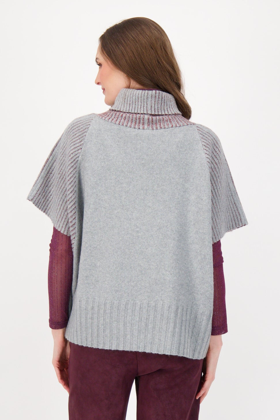 Turtle Neck Sweater Vest