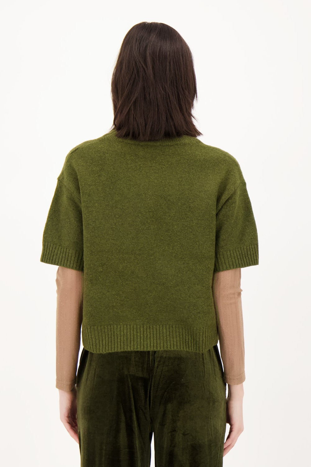 Rhinestone/Pearl Sweater Top