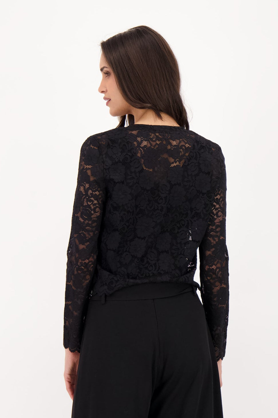 Spandex Lace Cardigan