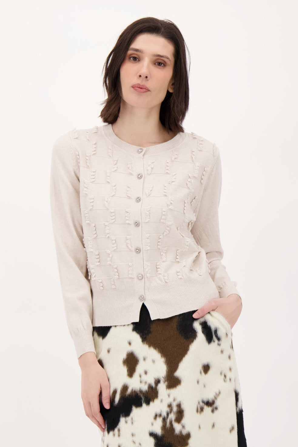 Front Looped Cardigan