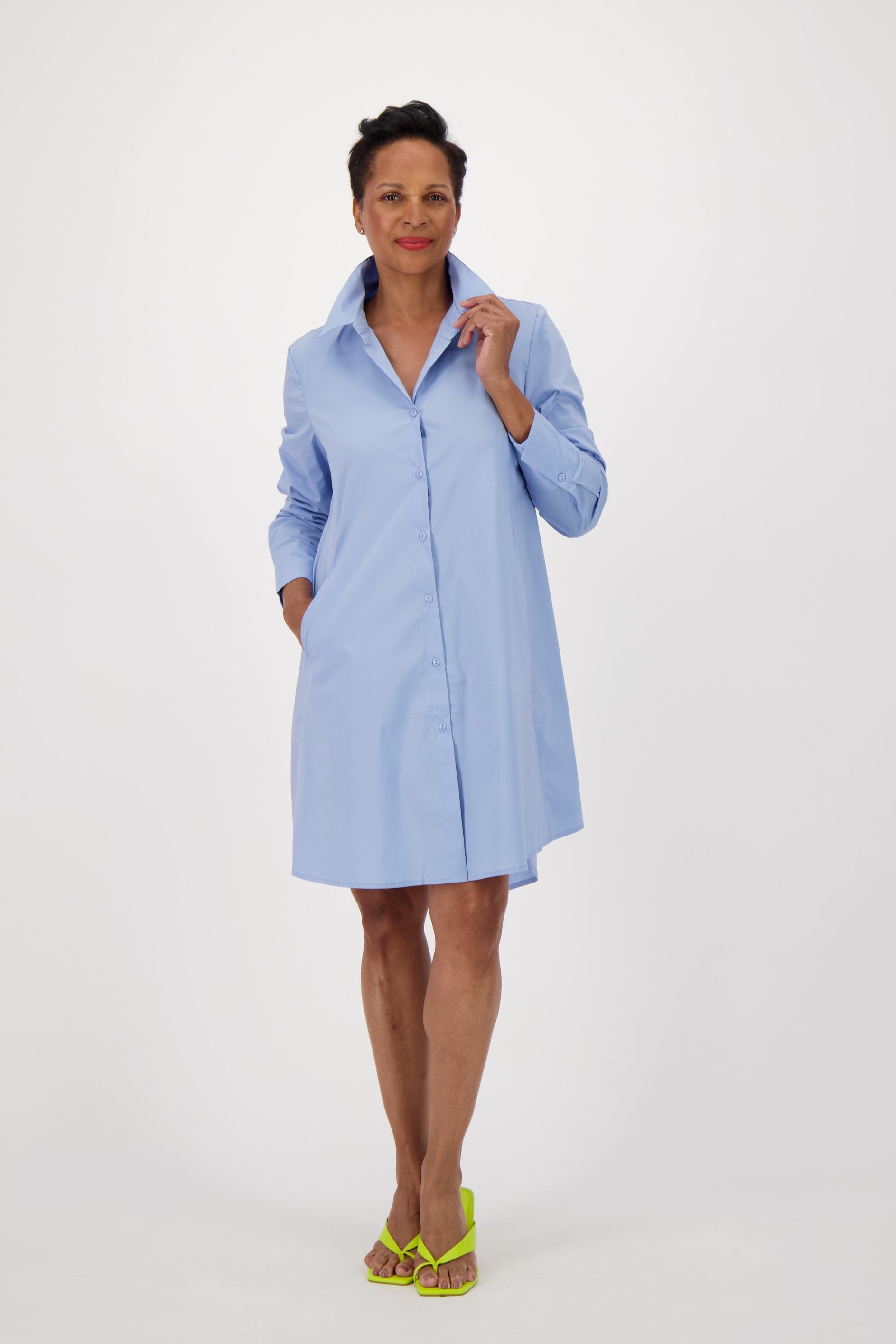 The Shirt Dress - Chambray