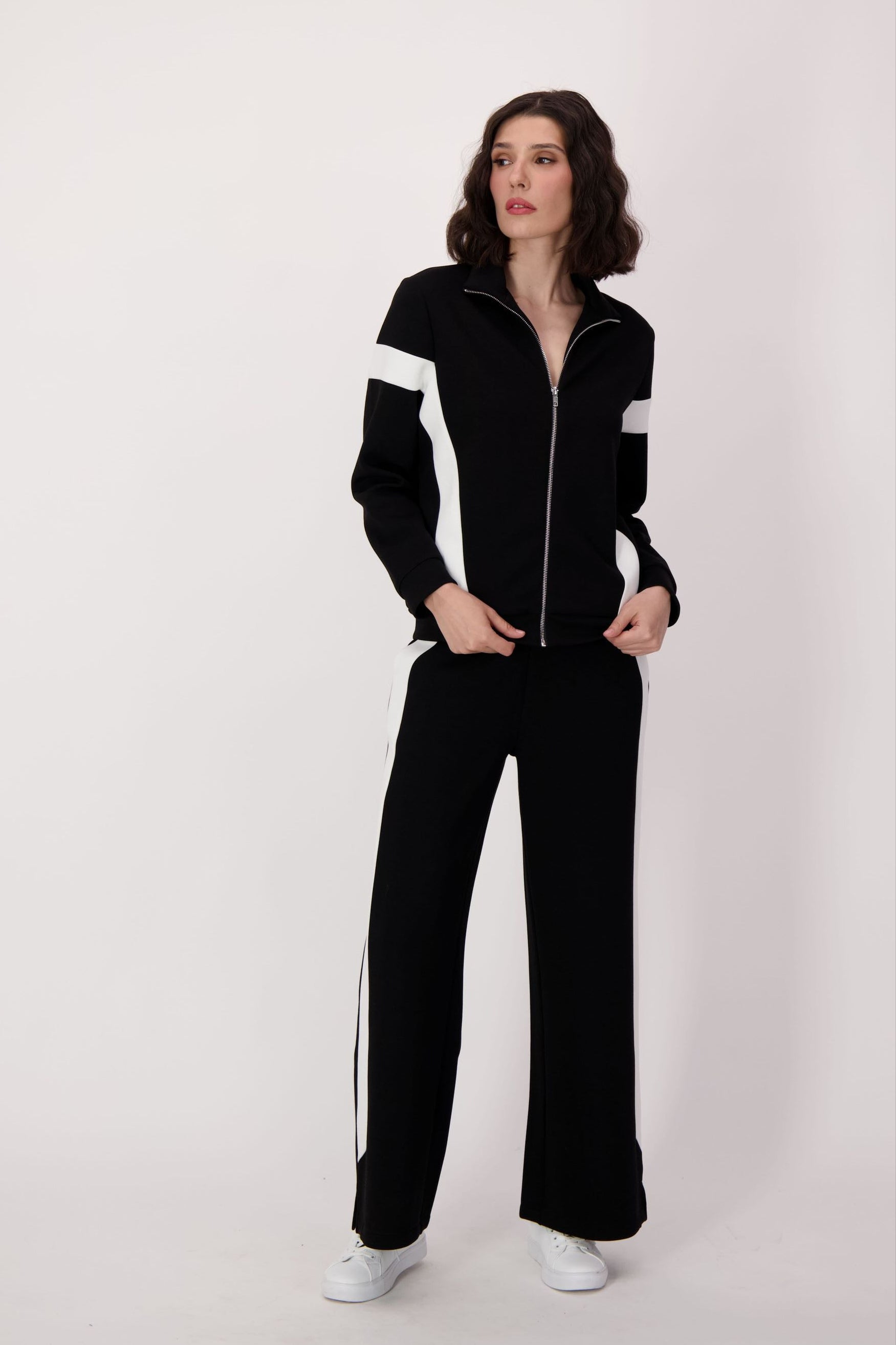 Scuba Full Zip Stripe Jacket