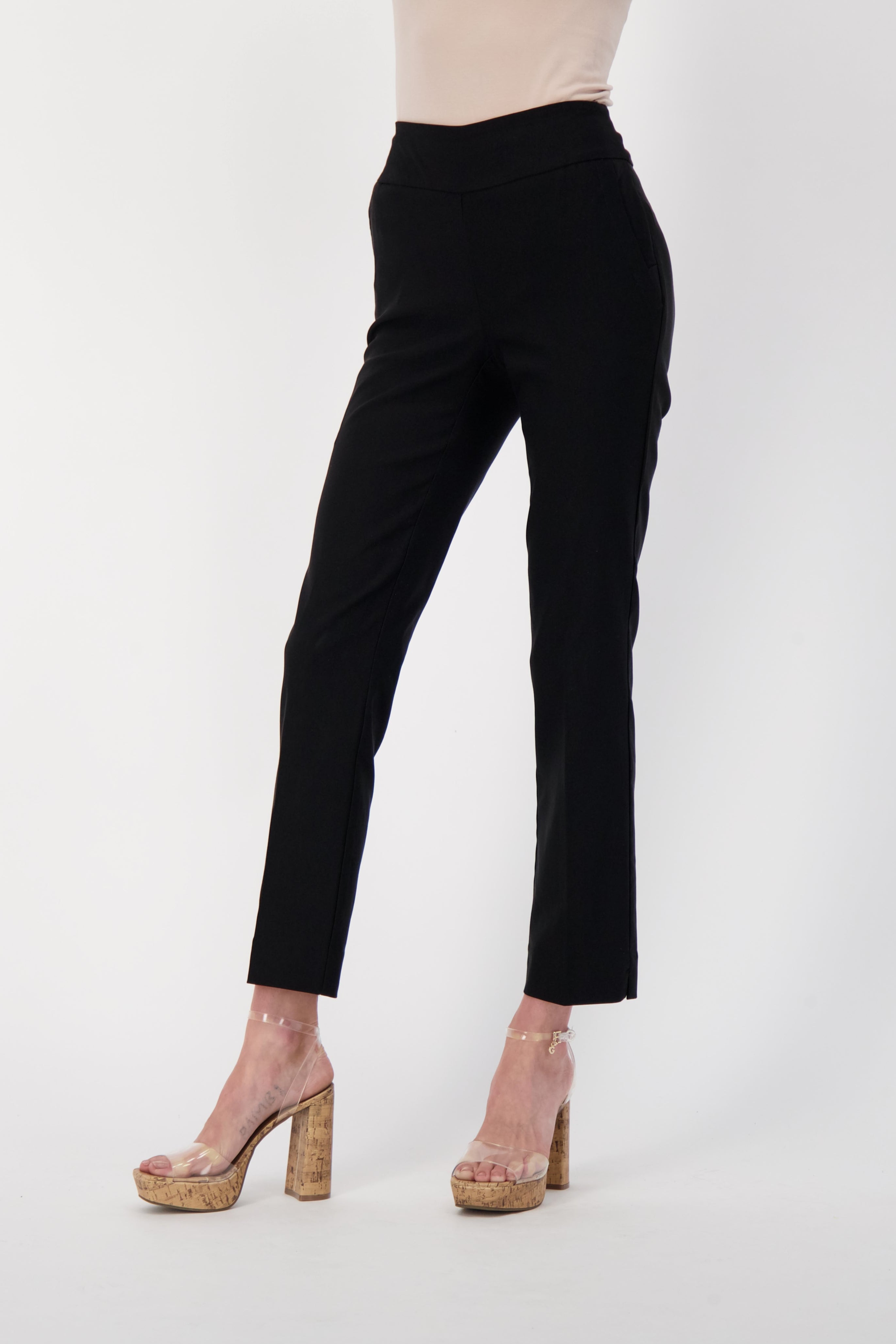 The Essential Pull On Tummy Control Ankle Pant With Pocket
