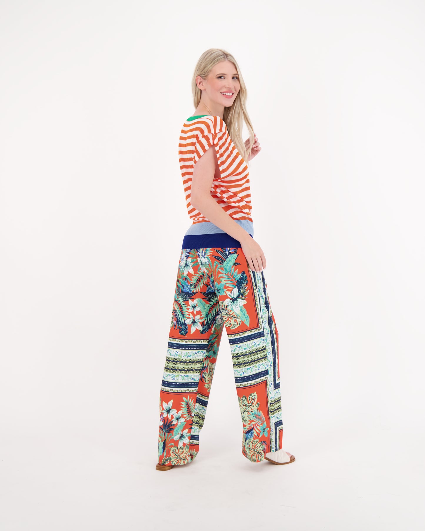 Floral Print Pant