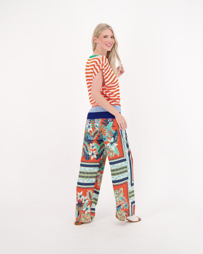 Floral Print Pant