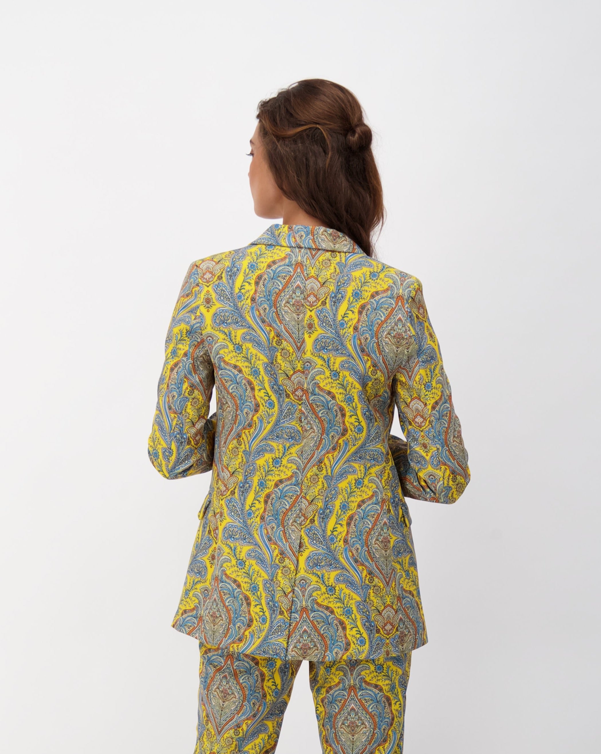 Paisley print clearance blazer