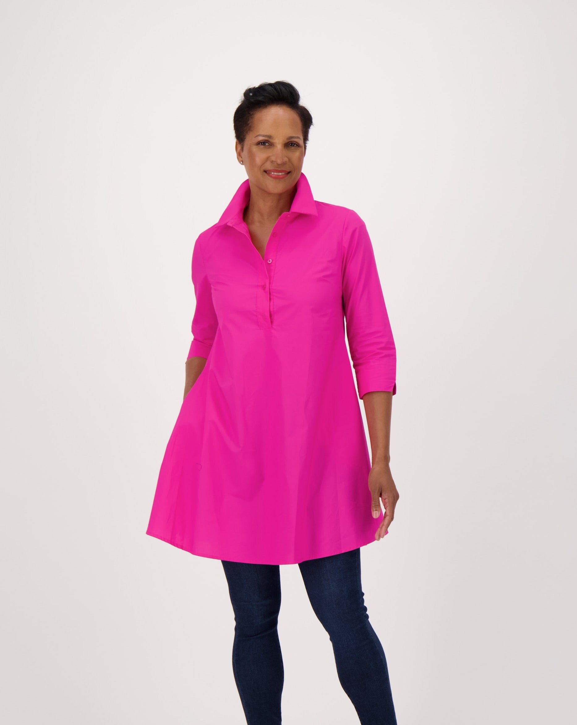 Collared Shift Dress