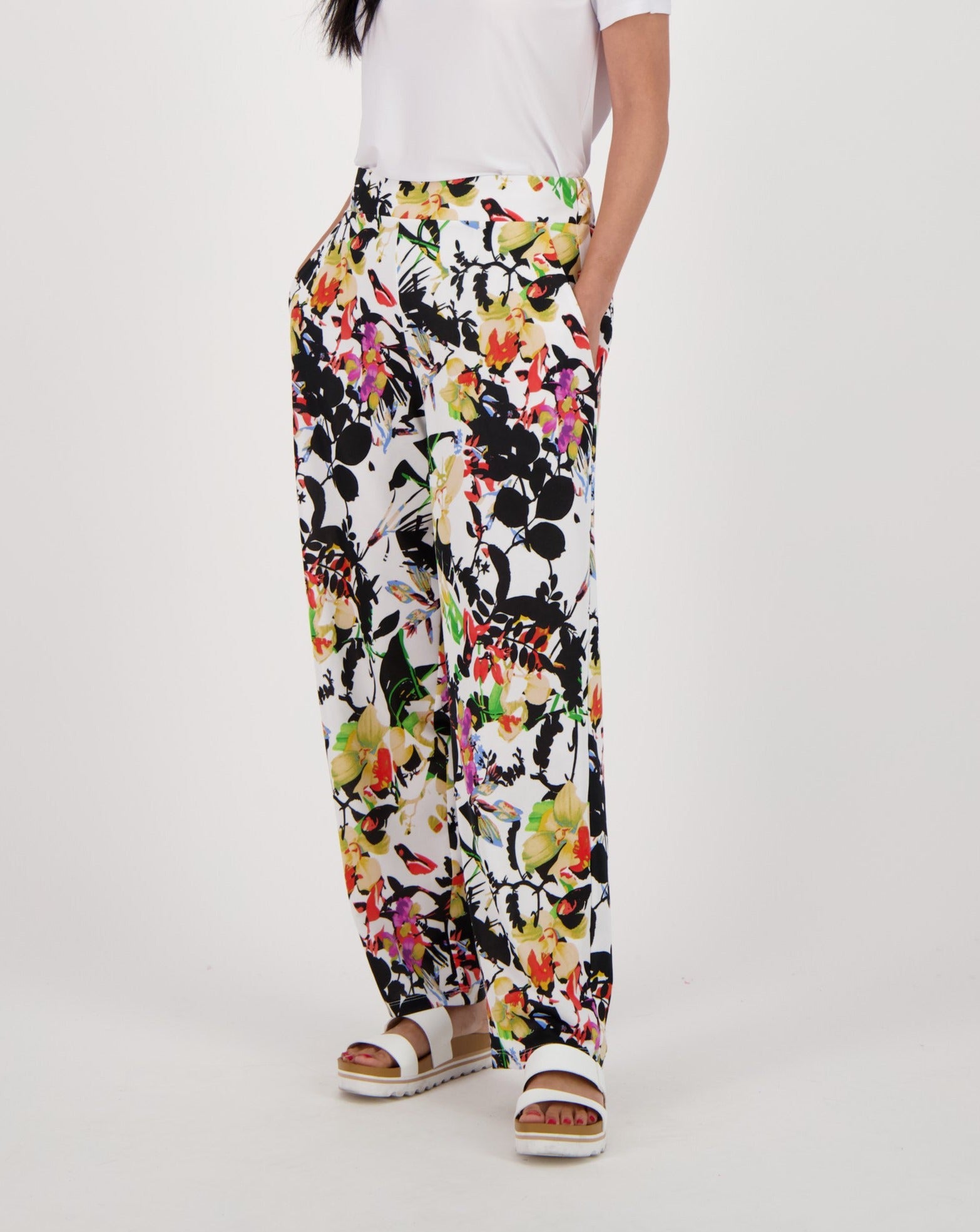 Pull On Pant with Front Pockets