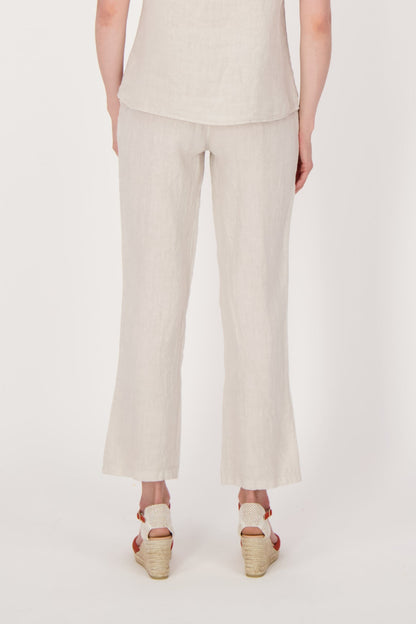 Linen Pant With Mesh Pockets