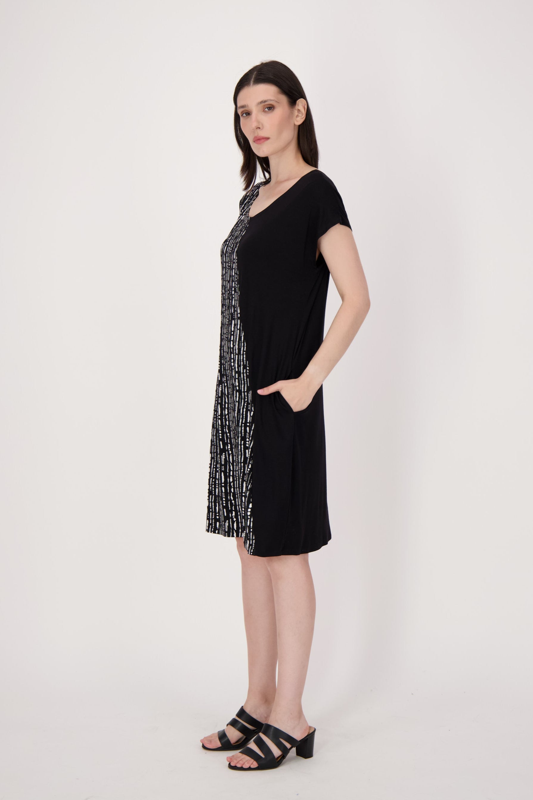 Asymmetrical Jersey Dress
