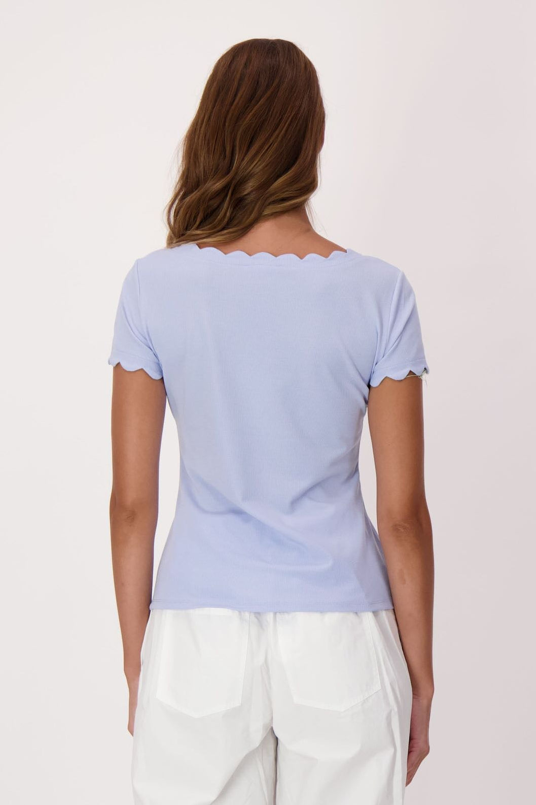 Scallop Trim T-Shirt