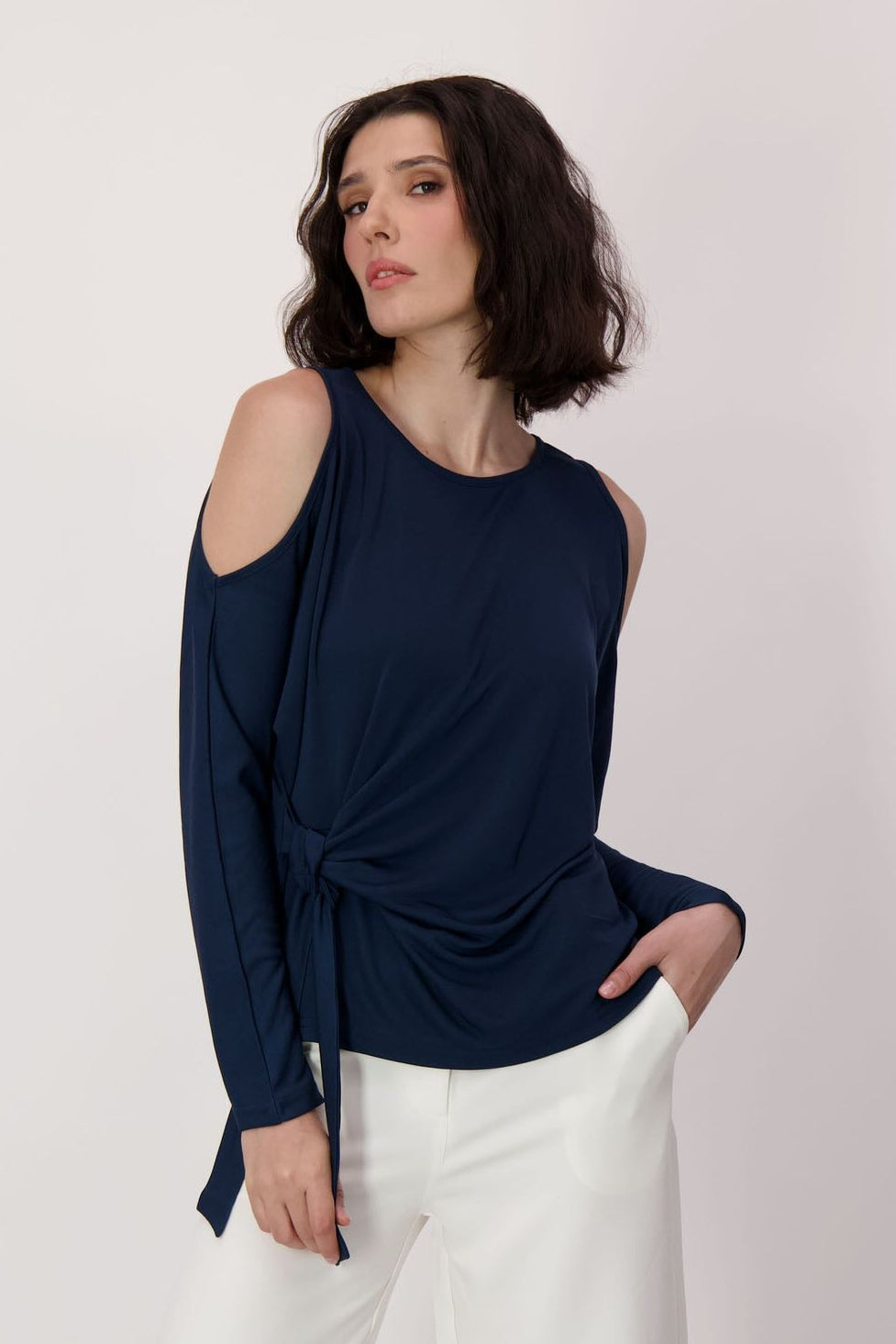 Peek-A-Boo Shoulder Top