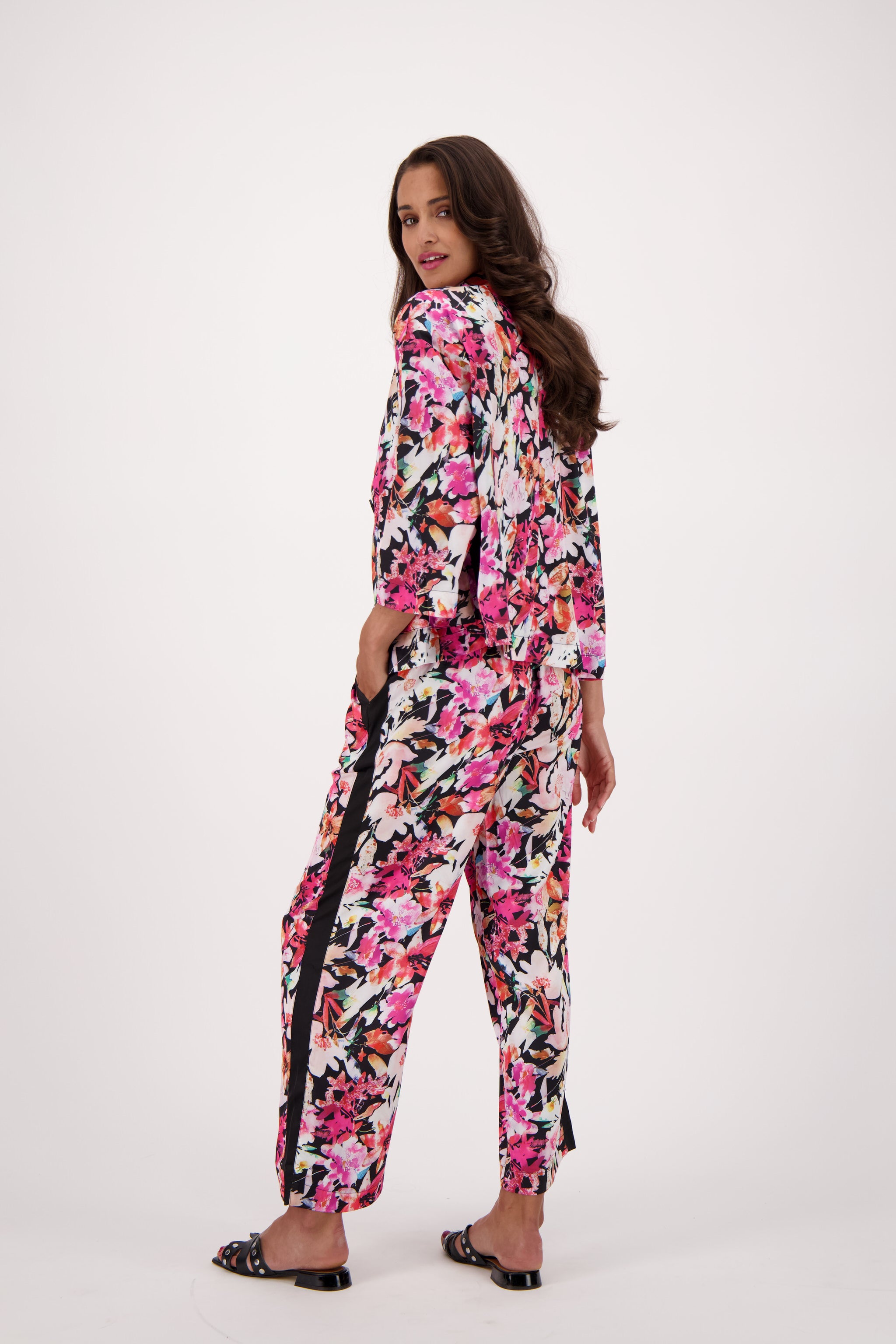Pink Bloom Shrug Jacket