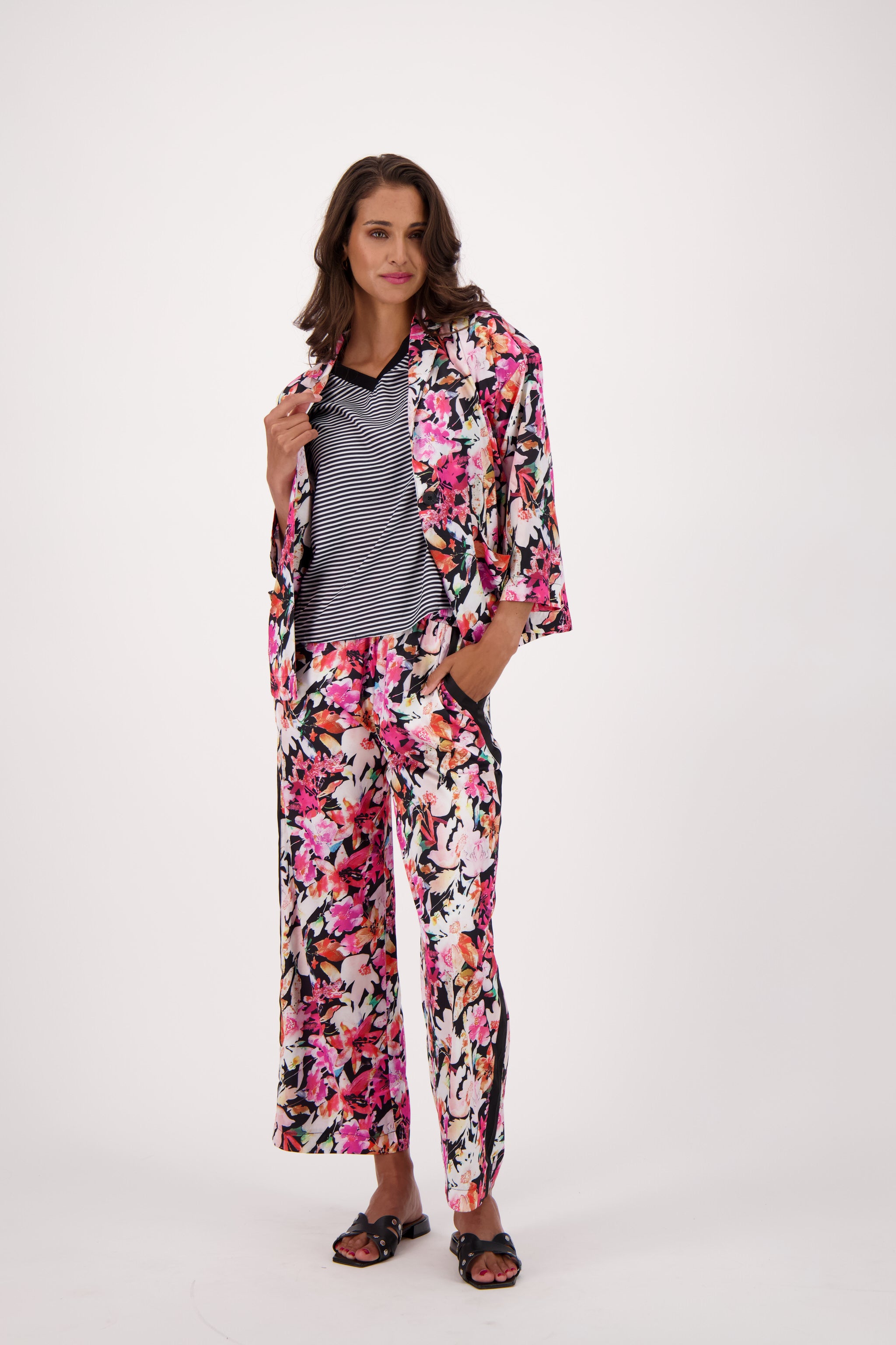 Pink Bloom Shrug Jacket