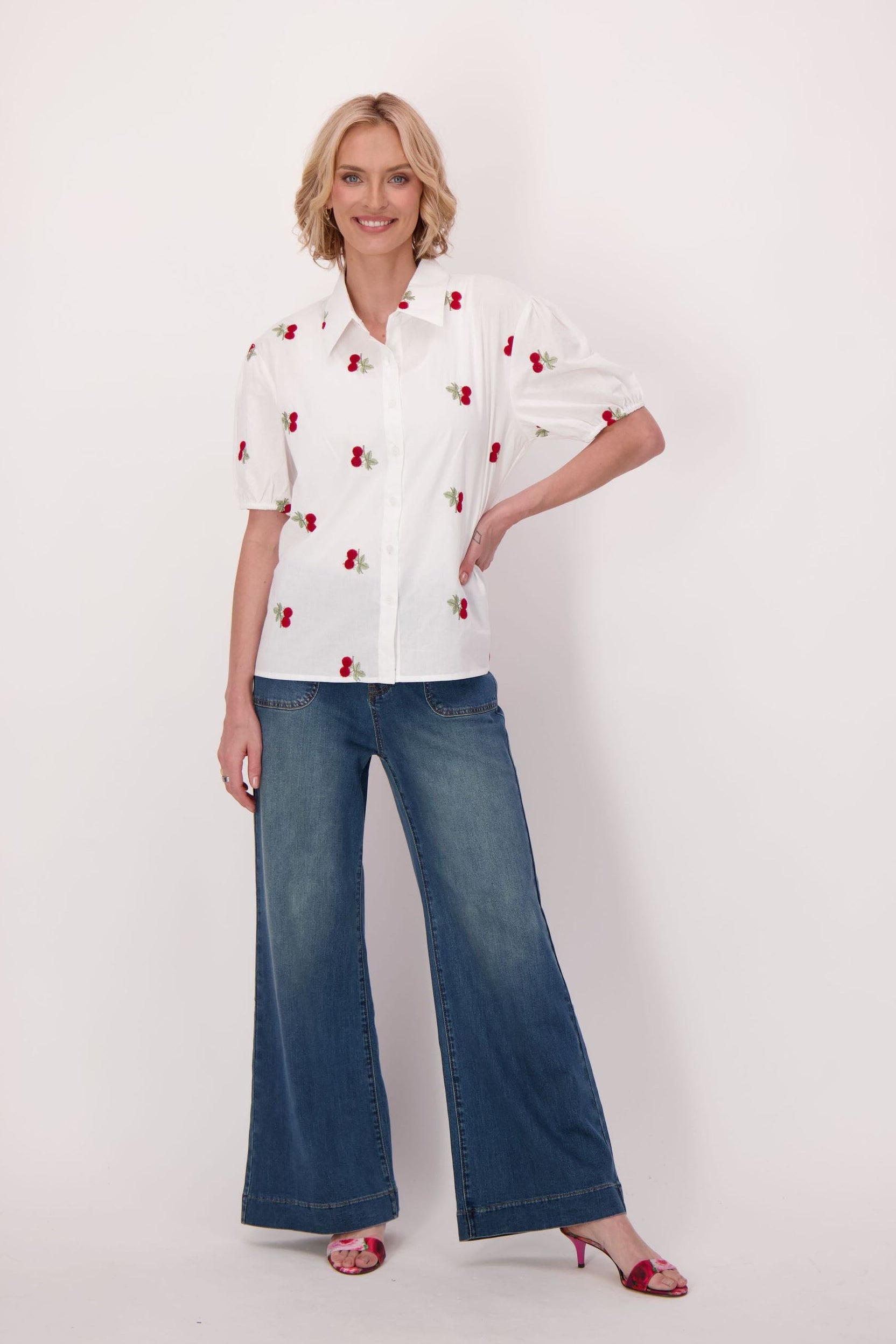 Cherry Cotton Shirt