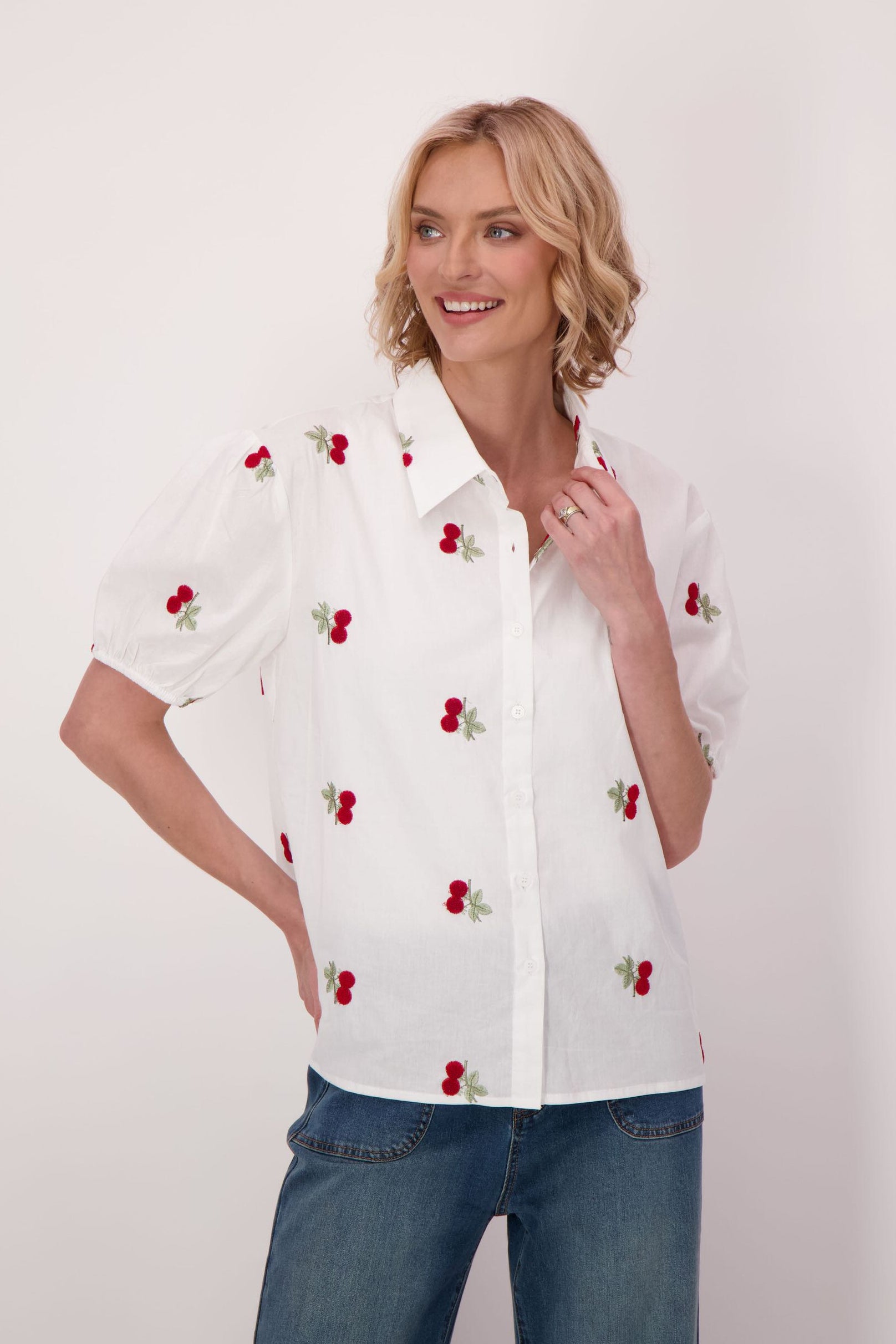 Cherry Cotton Shirt