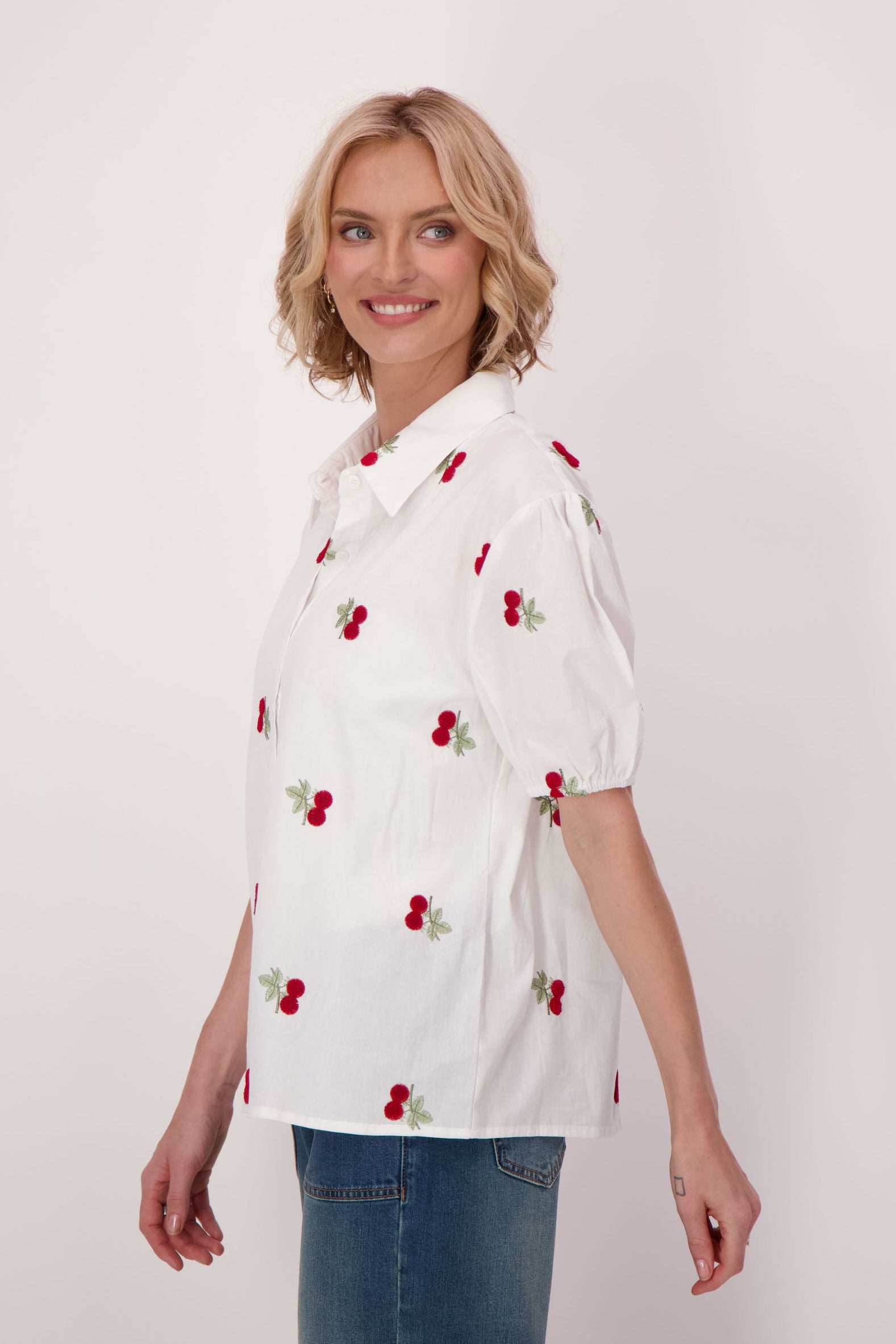 Cherry Cotton Shirt