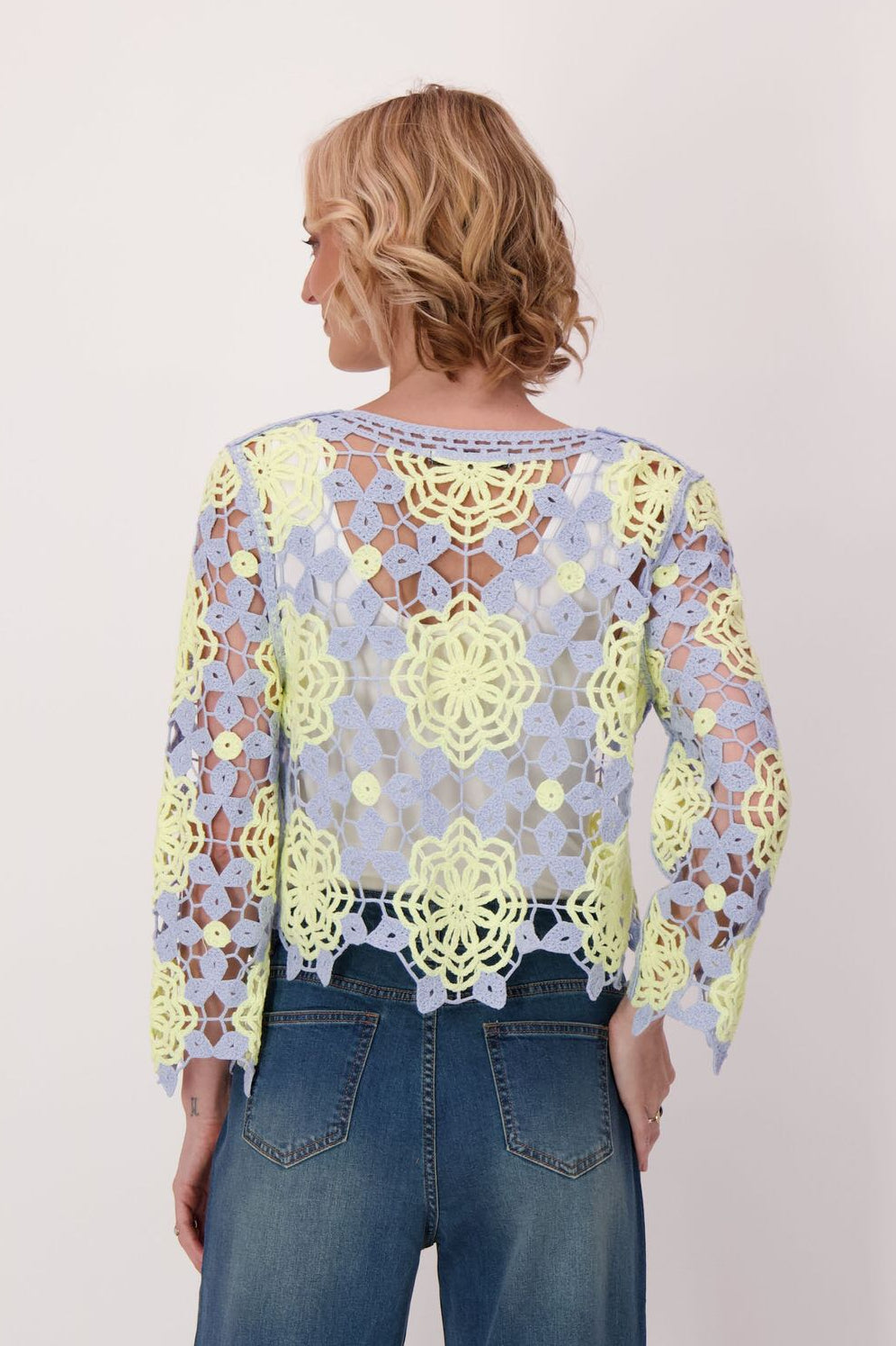 Crochet Bloom Sweater