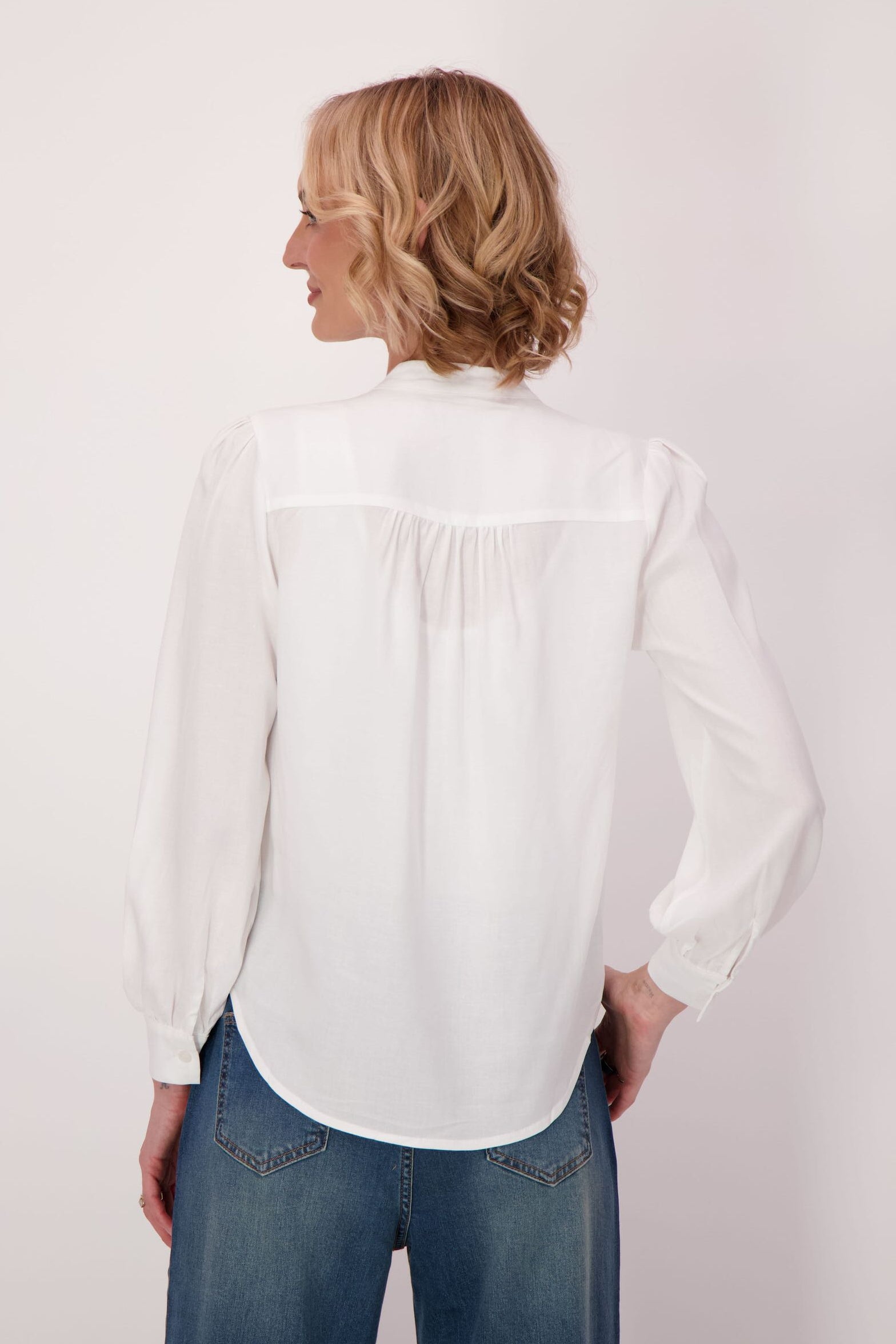 Floral Bloom Embroidered Shirt