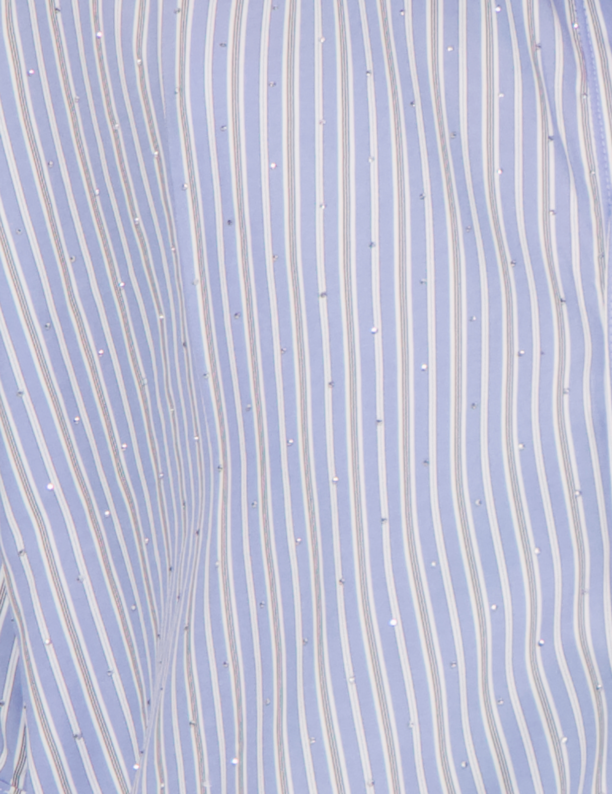 Sparkle Stripe Oversized Shirt