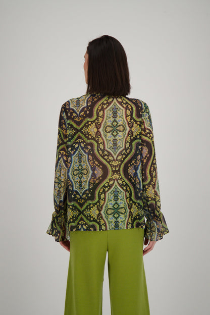 Mosaic Print Shirt