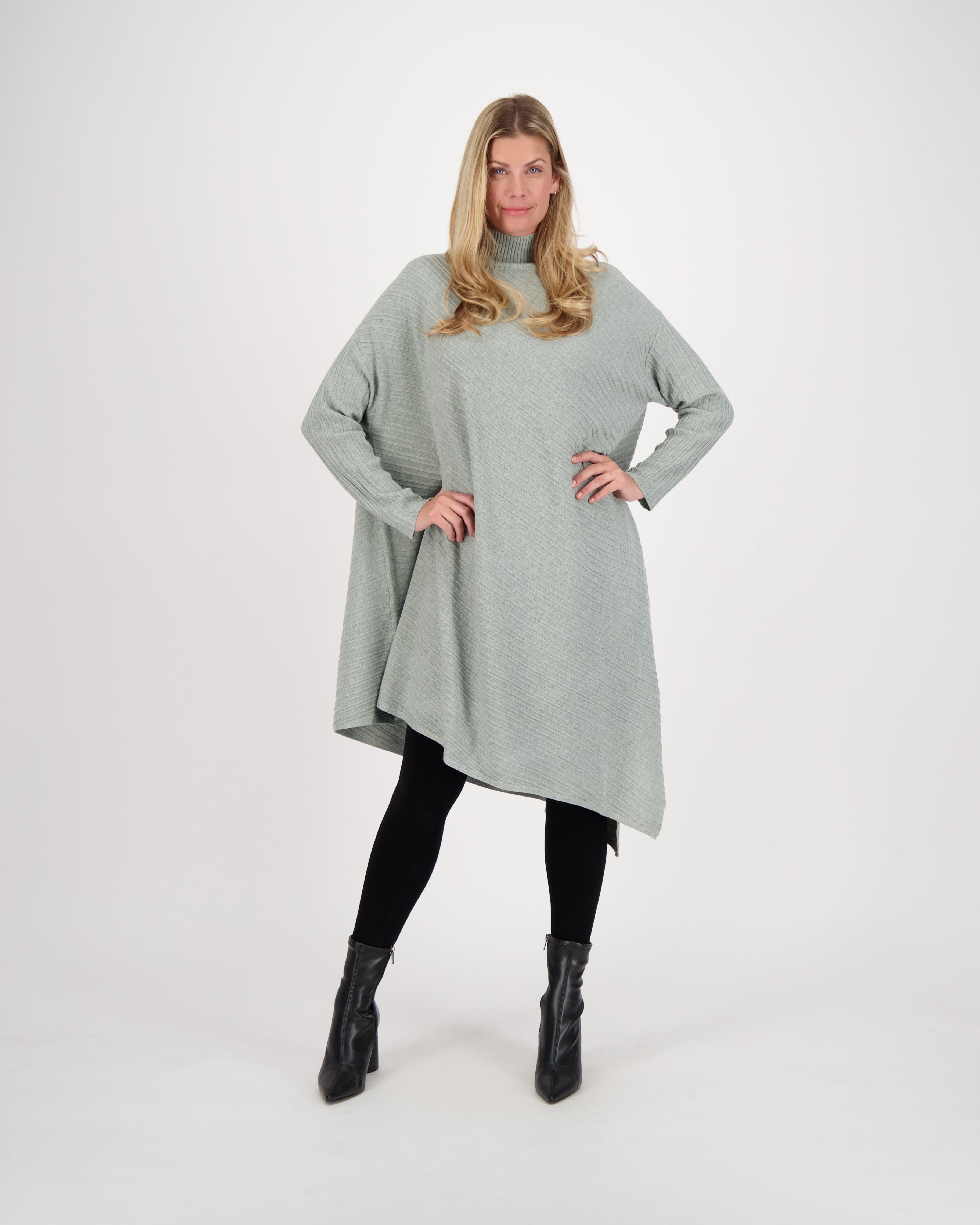 Poncho sweater sale dress