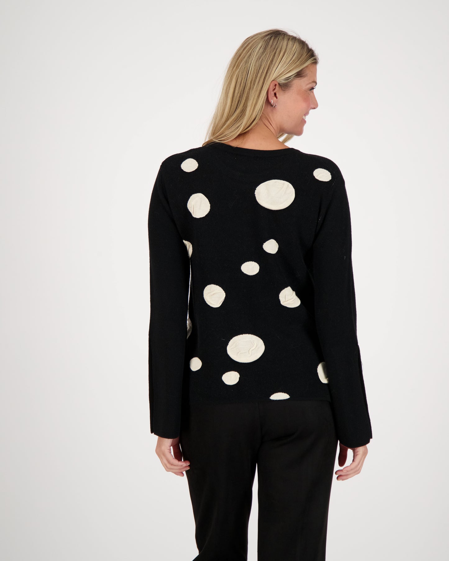 Silver Dots Sweater