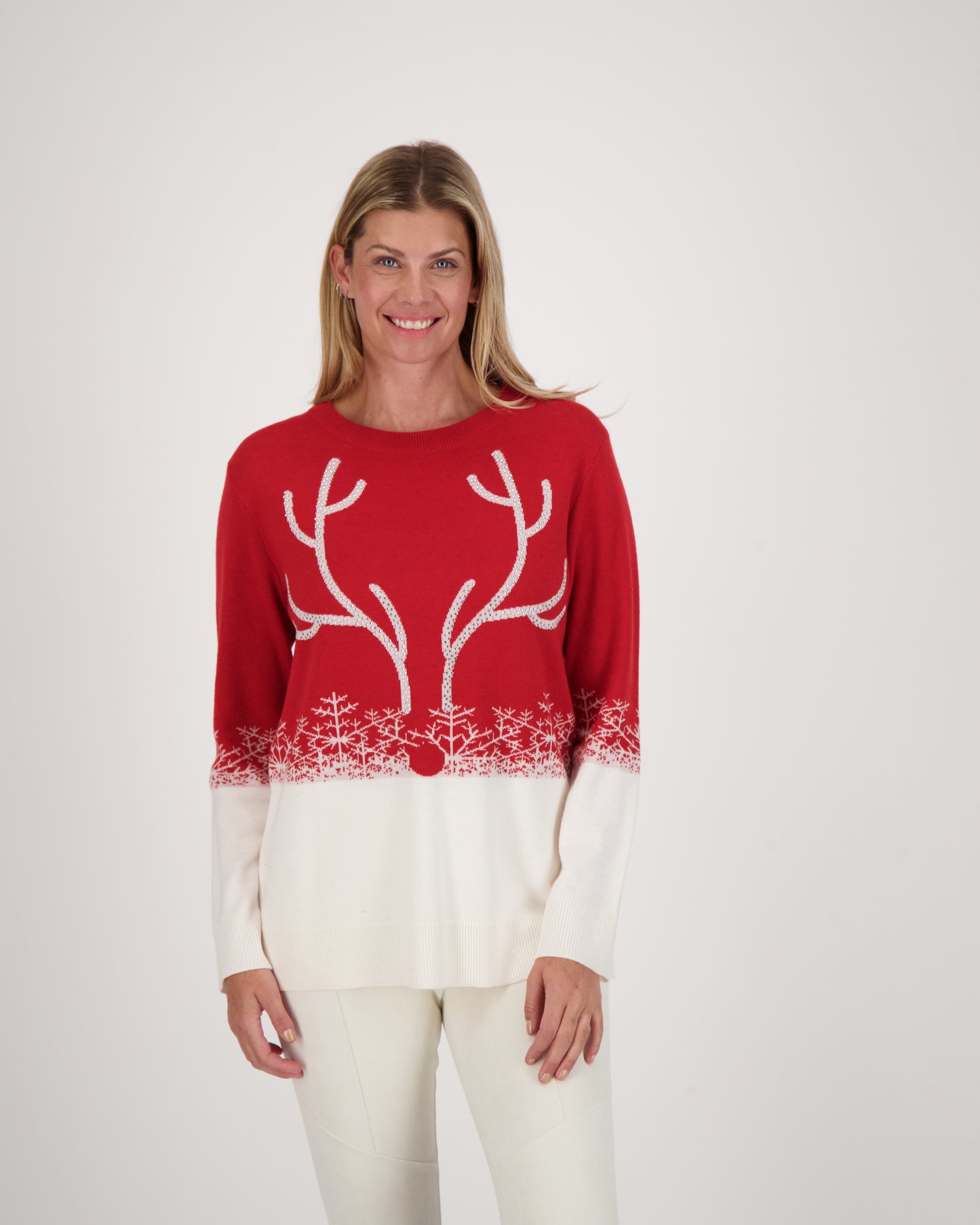 Snow Reindeer Sweater