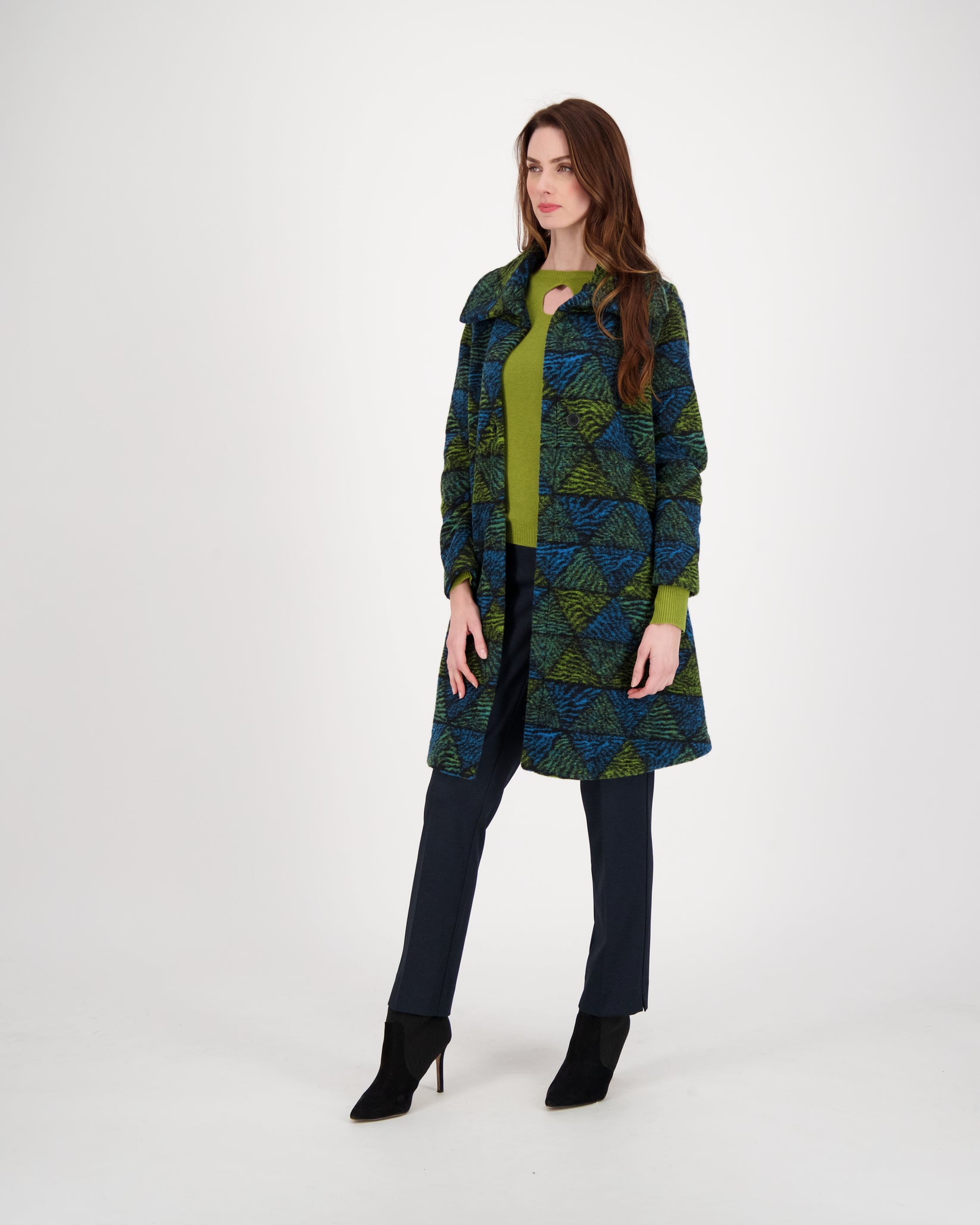 Limited Edition Jacquard Knit Coat – Inspired Style Group