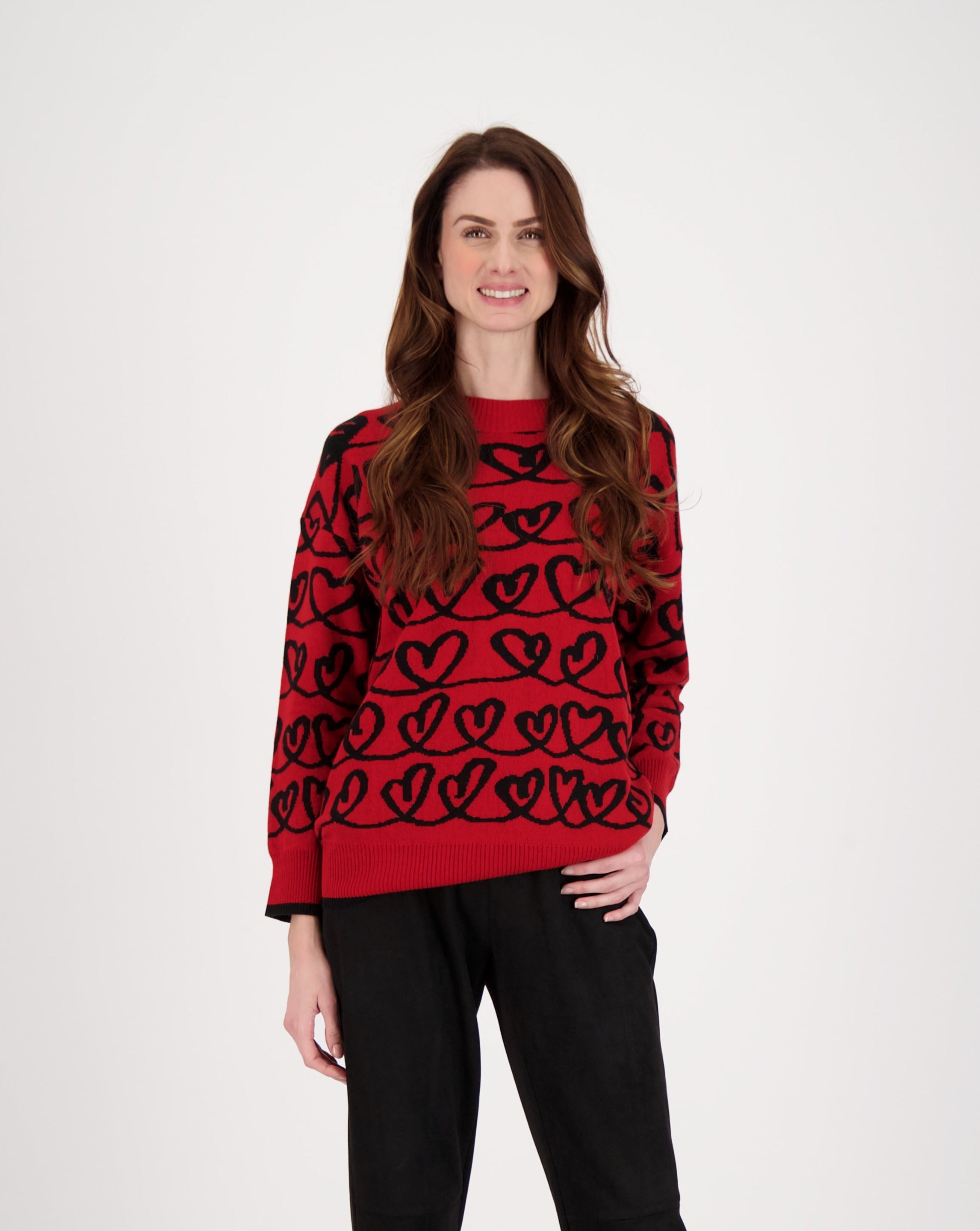 Inspired hearts clearance sweater