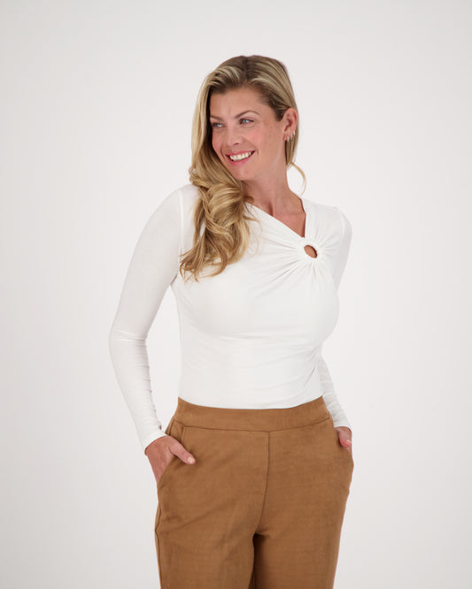 Side V Neck O-Ring Top