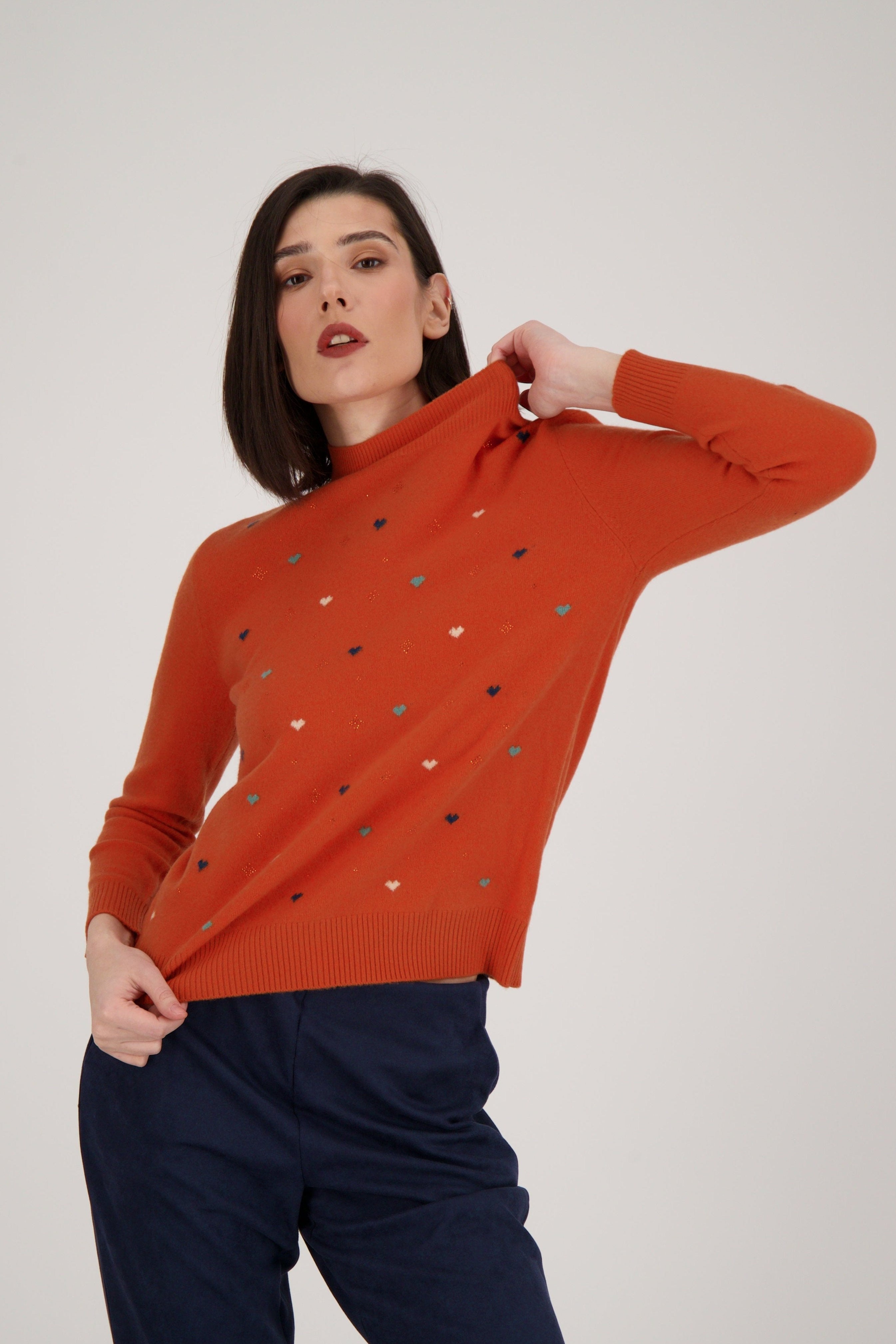 Crystal Hearts Sweater