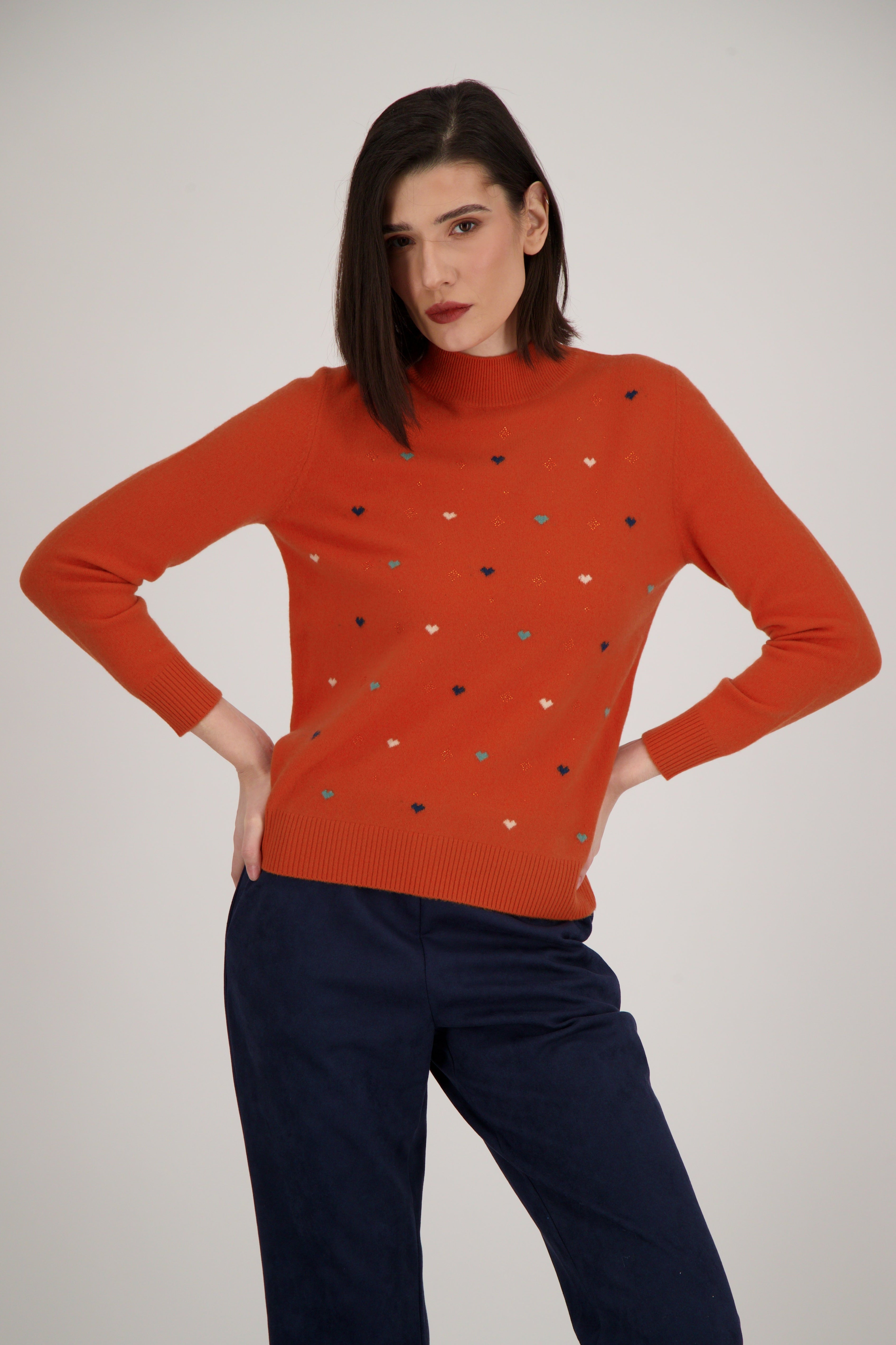 Crystal Hearts Sweater