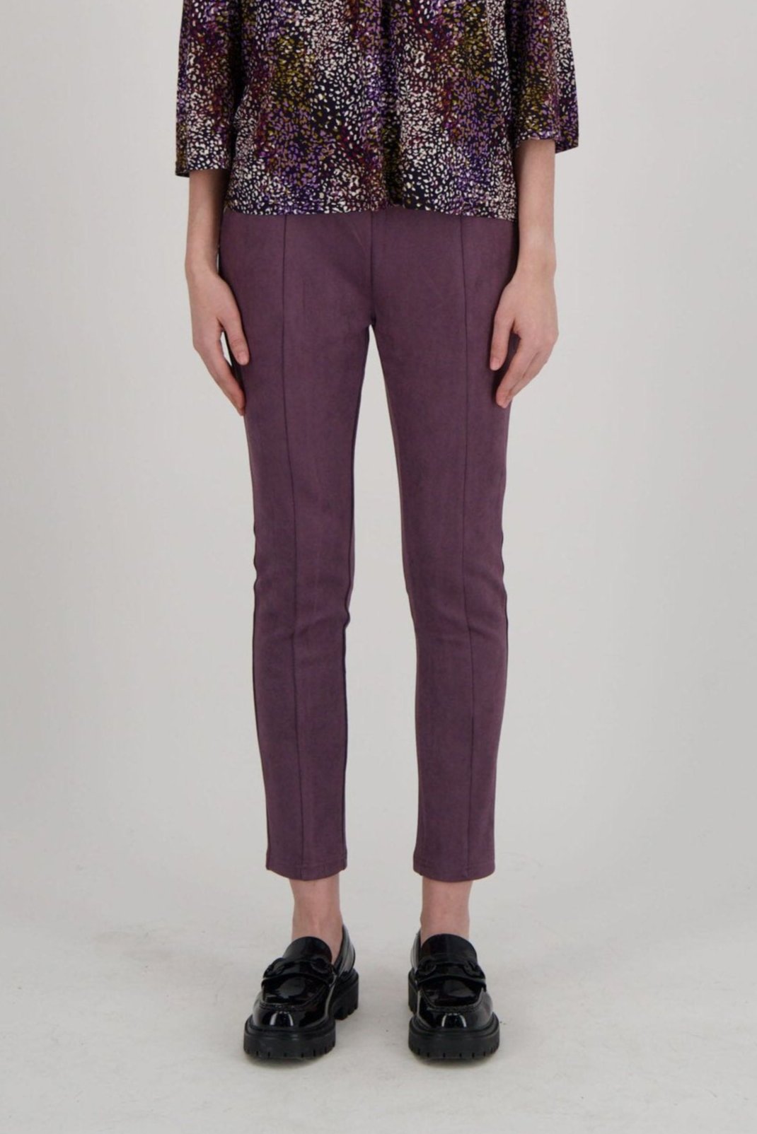 Faux Suede Legging