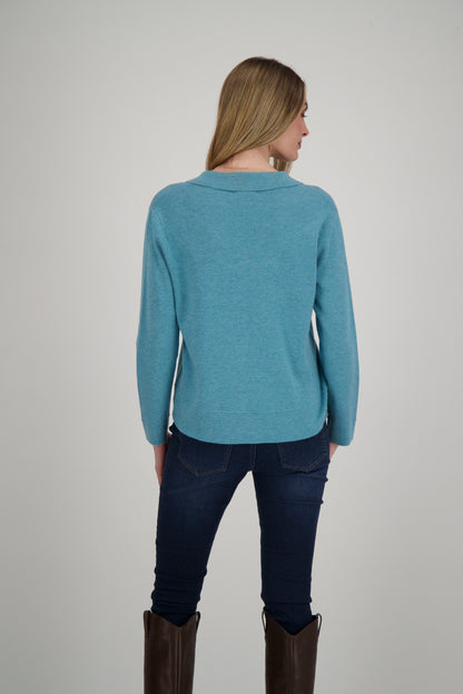 Notch Collar Sweater